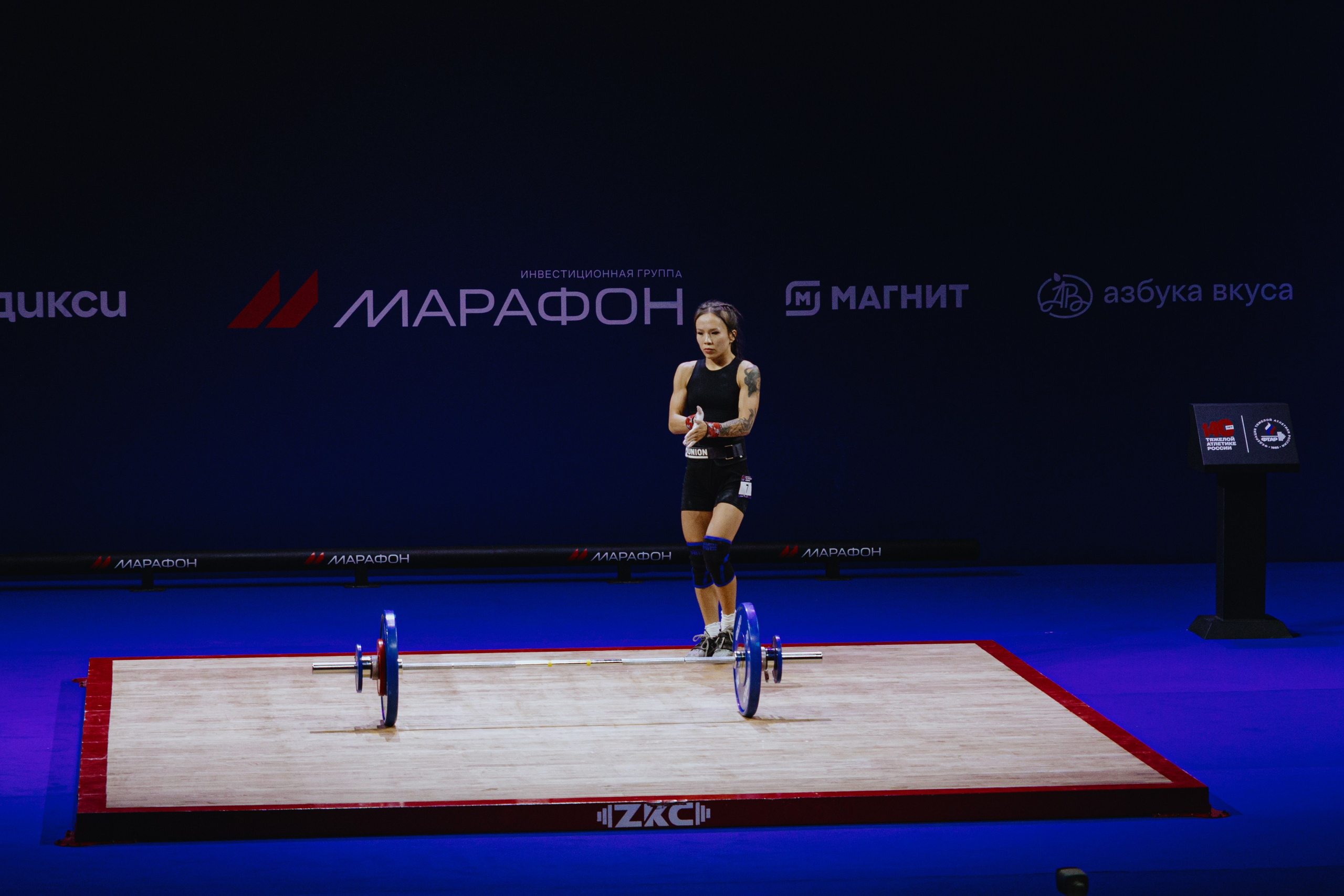 Чемпионат России по тяжелой атлетике 2025. Фотограф в Москве и Санкт-Петербурге Дарина