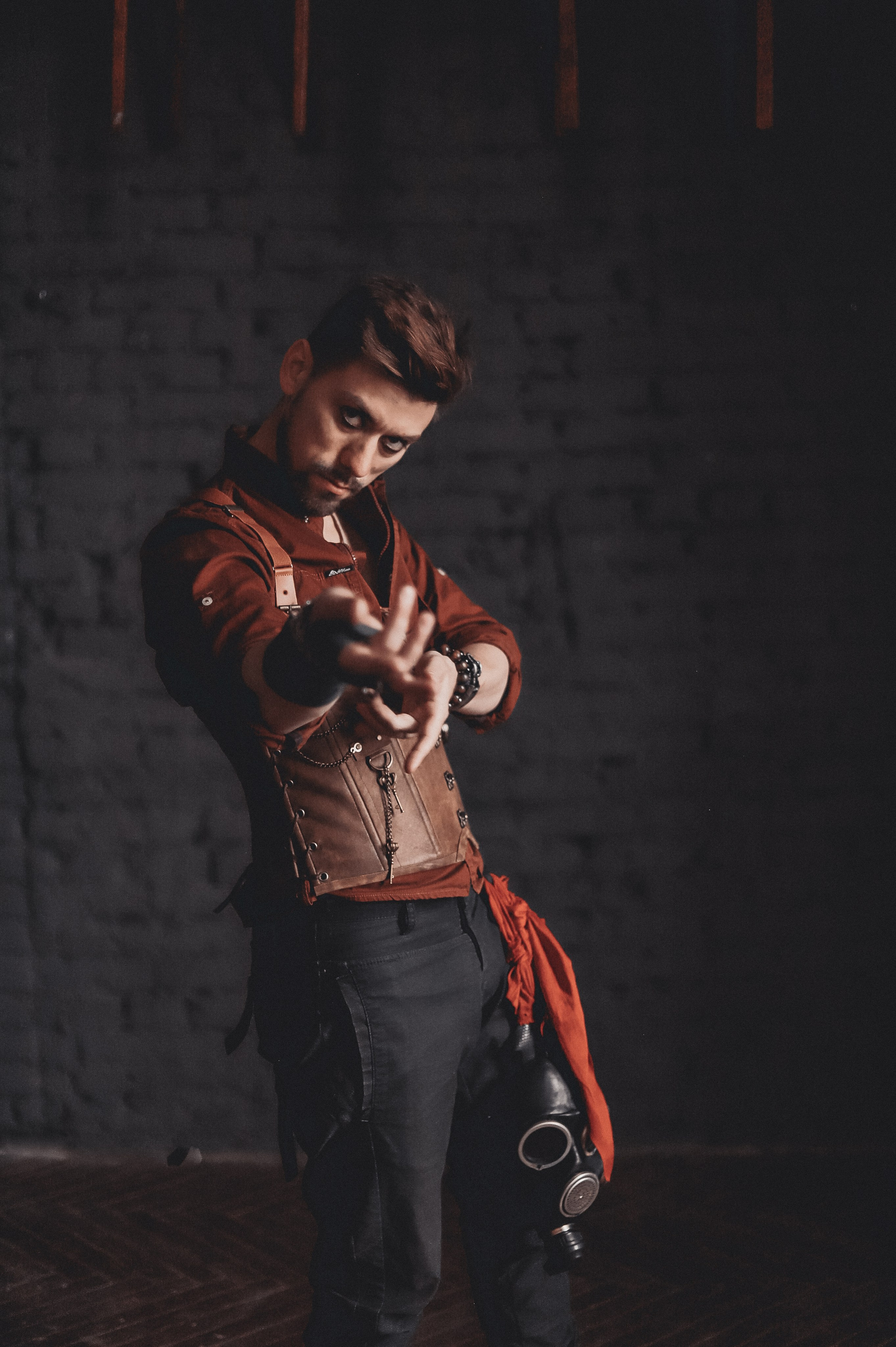 Фотопроект - Steam punks (проект с мужским корсетом). Семейный и женский фотограф Кемерово Мария Степ