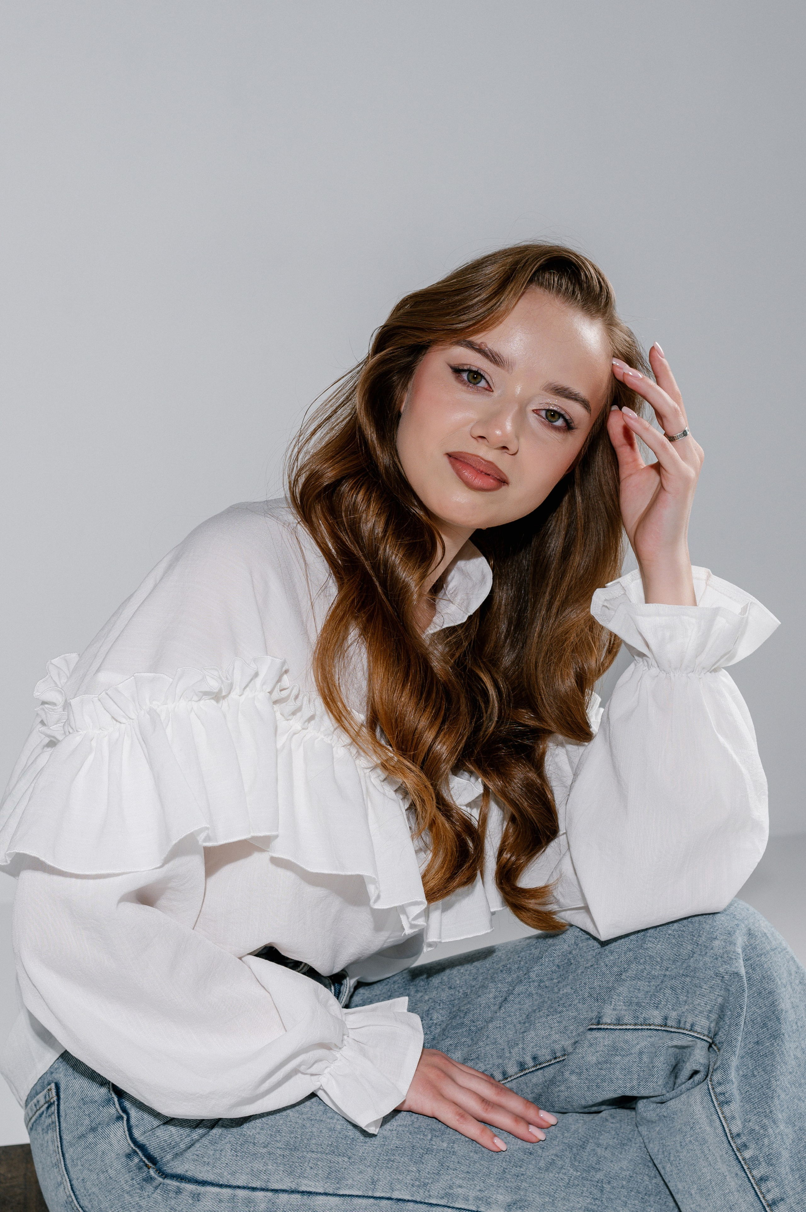 Портрет в студии. Семейный фотограф в Пензе Надя Силантьева