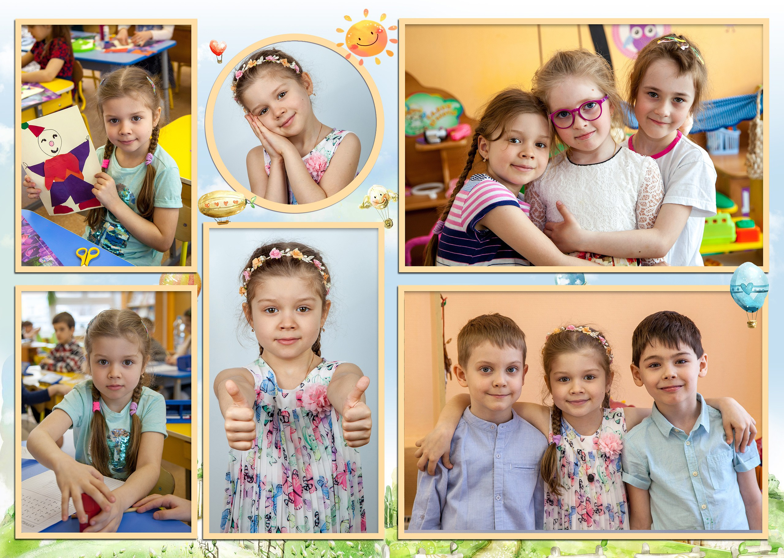 Маленькая страна. Альбом выпускника детского сада. Съёмка выпускного в детском саду