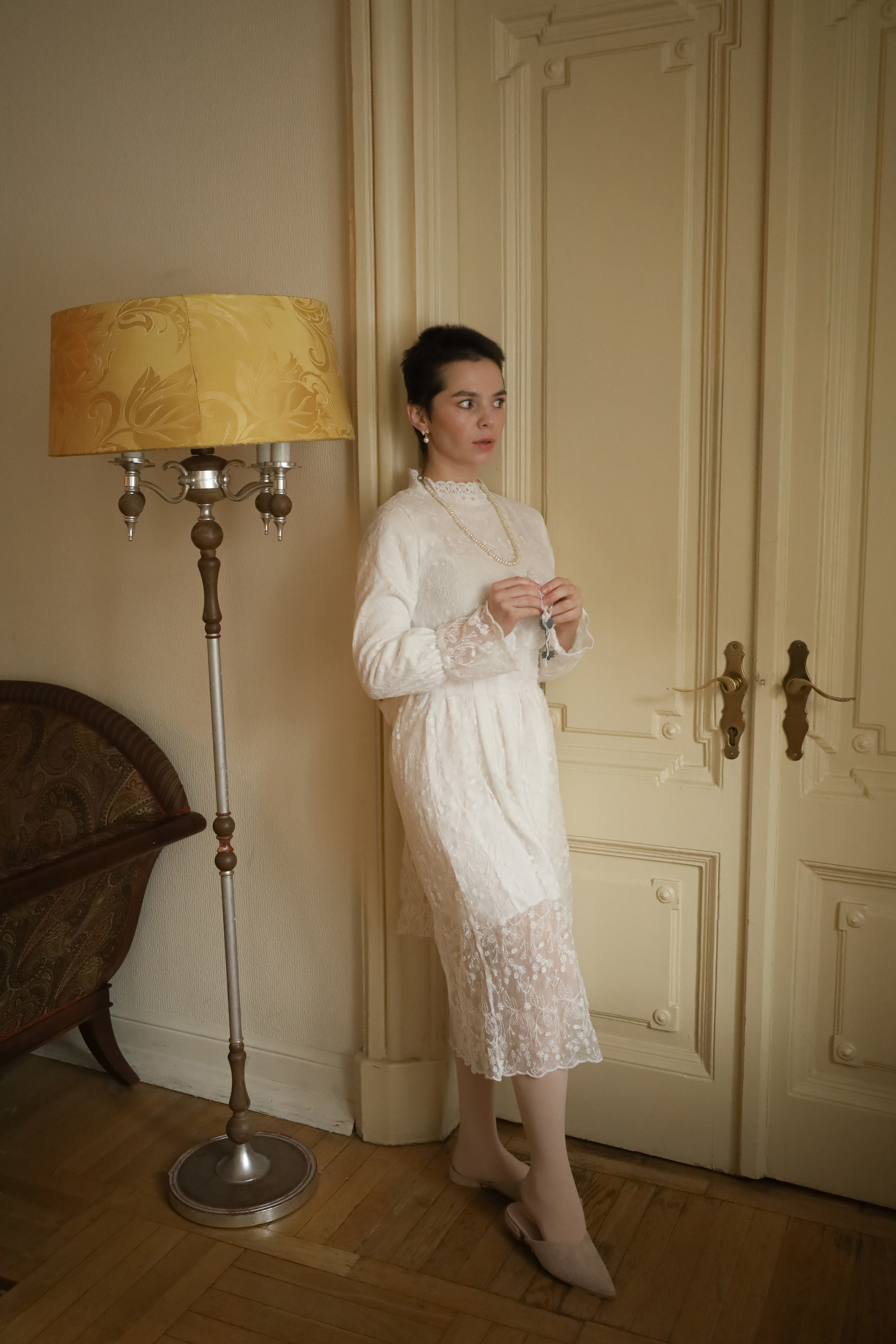 Актриса в особняке. Фотограф Химки Анна Татарских