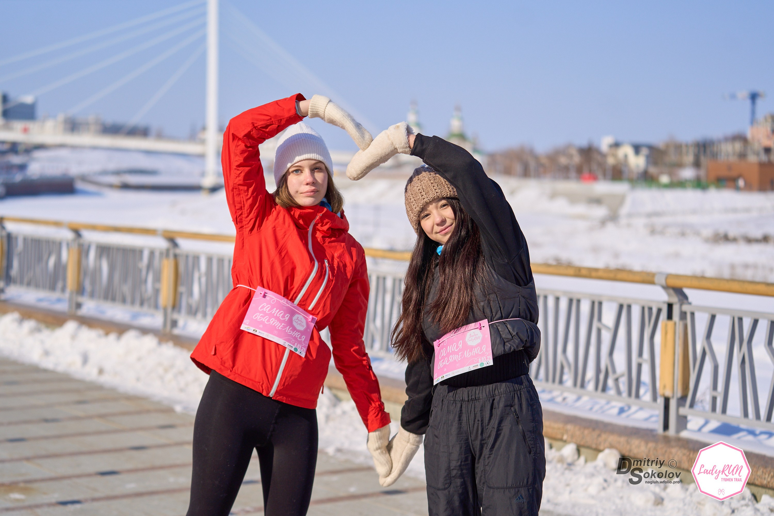 Забег 8 марта. Портретный и репортажный фотограф в Тюмени | Соколов Дмитрий