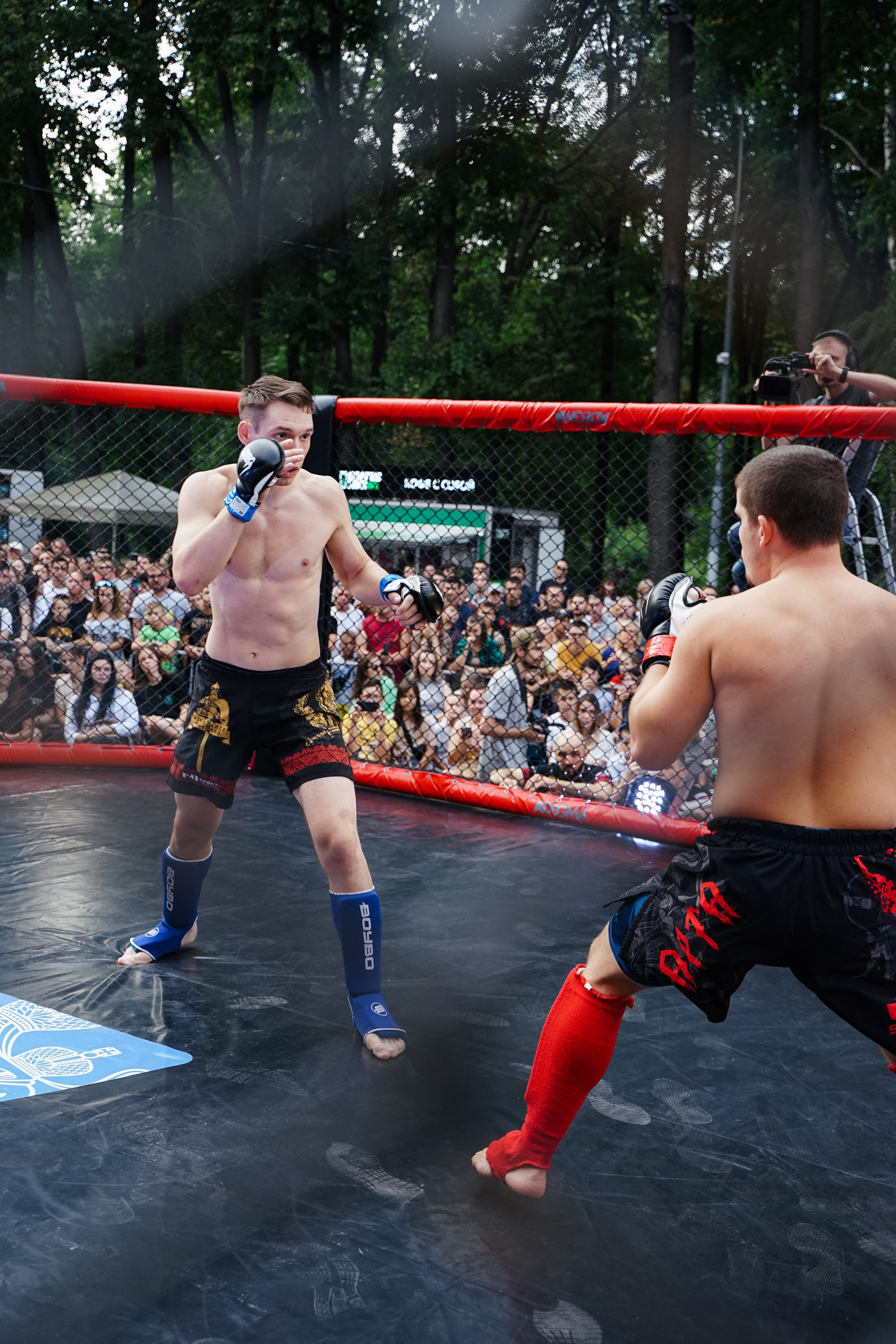 Вечер боев в ЦПКиО. Фотограф Надежда Погребняк | Рязань | Москва