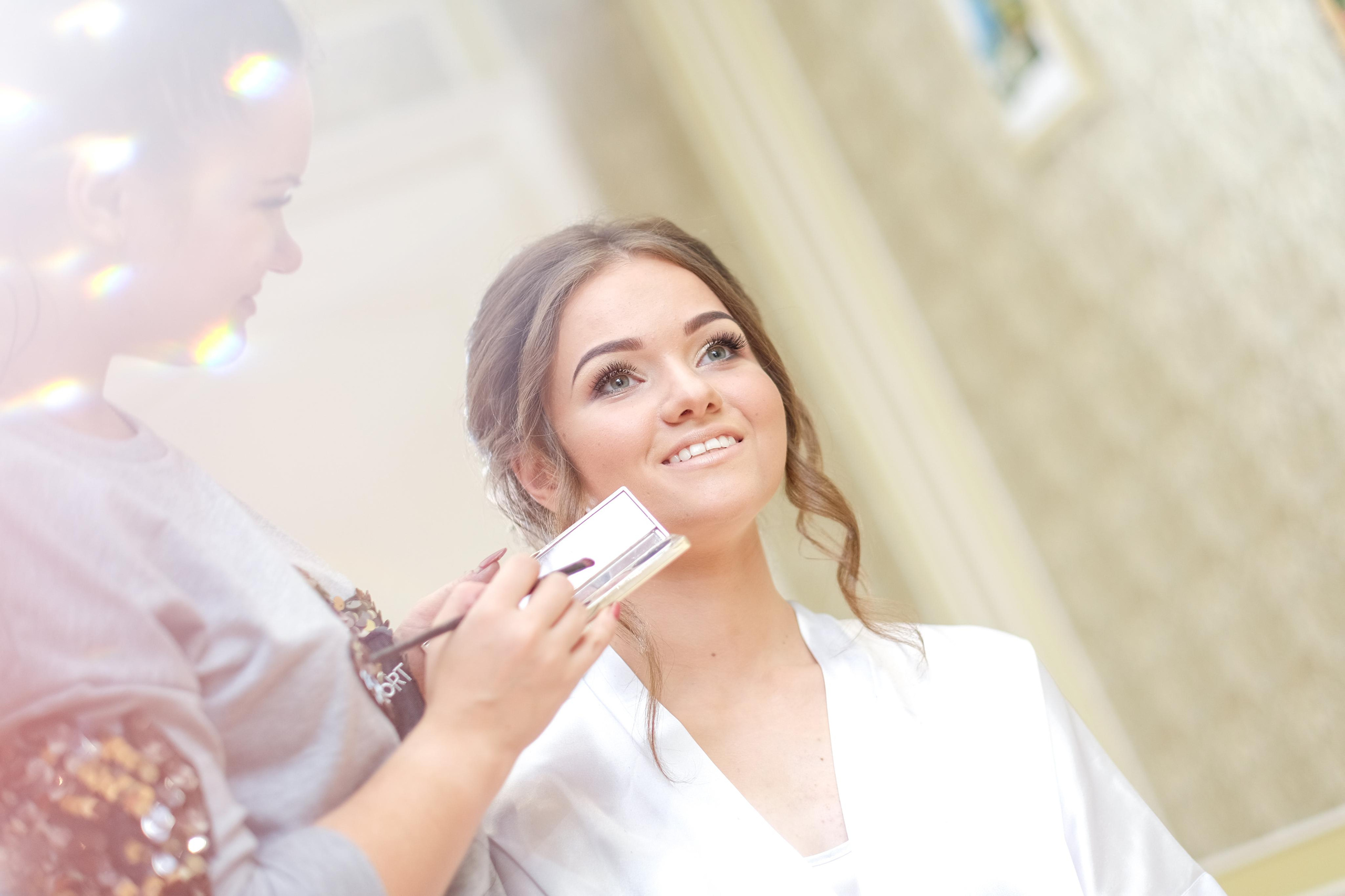 Свадебная фотосессия невеста на сборах