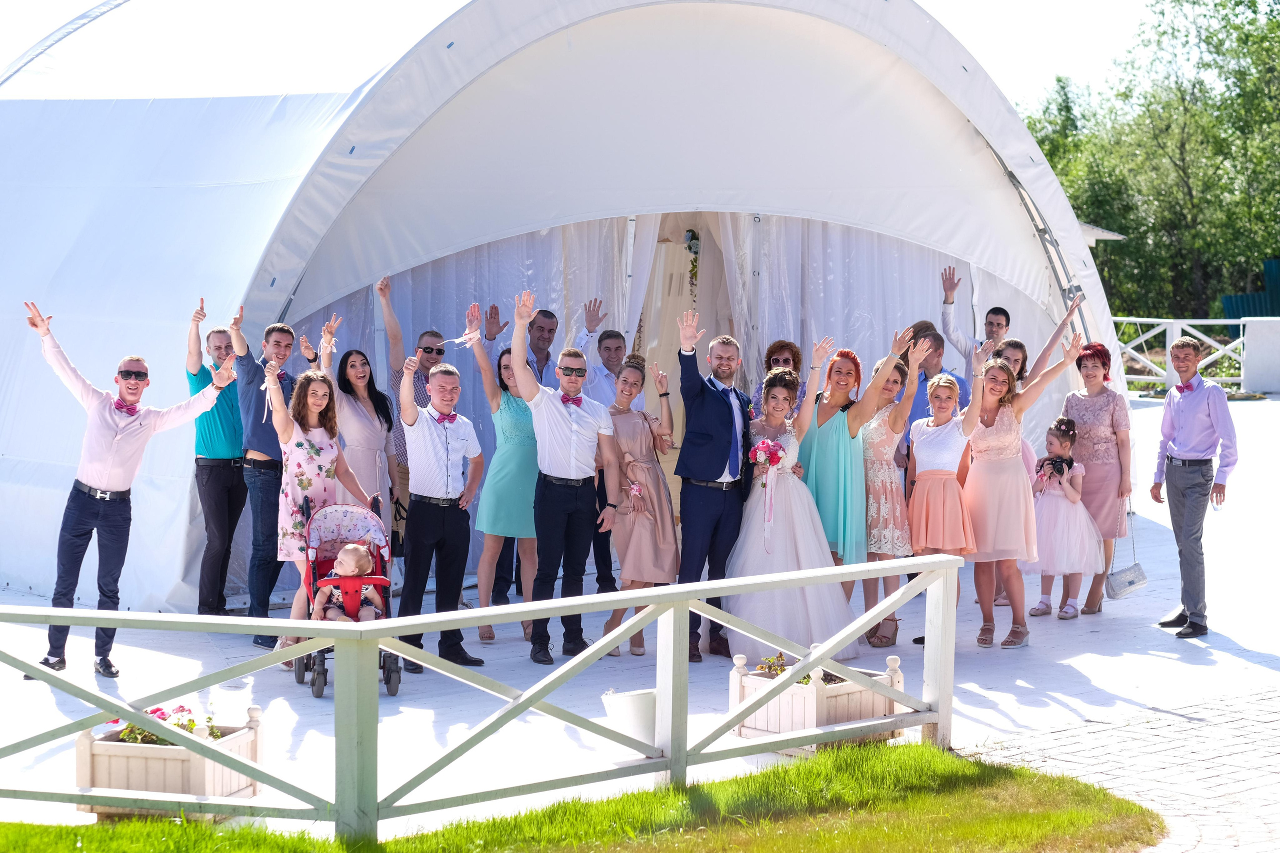 Общая свадебная фото