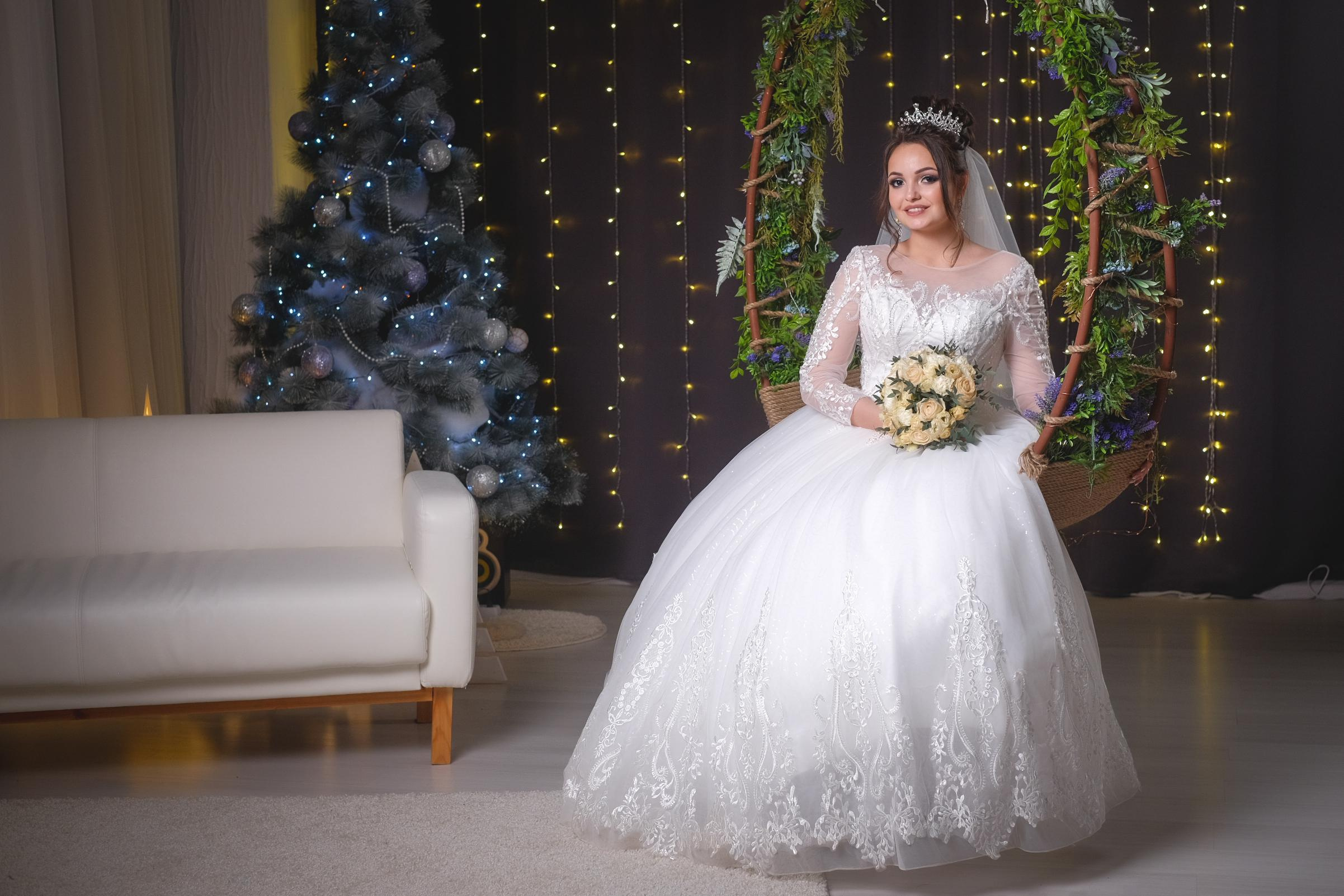 Невеста в студии