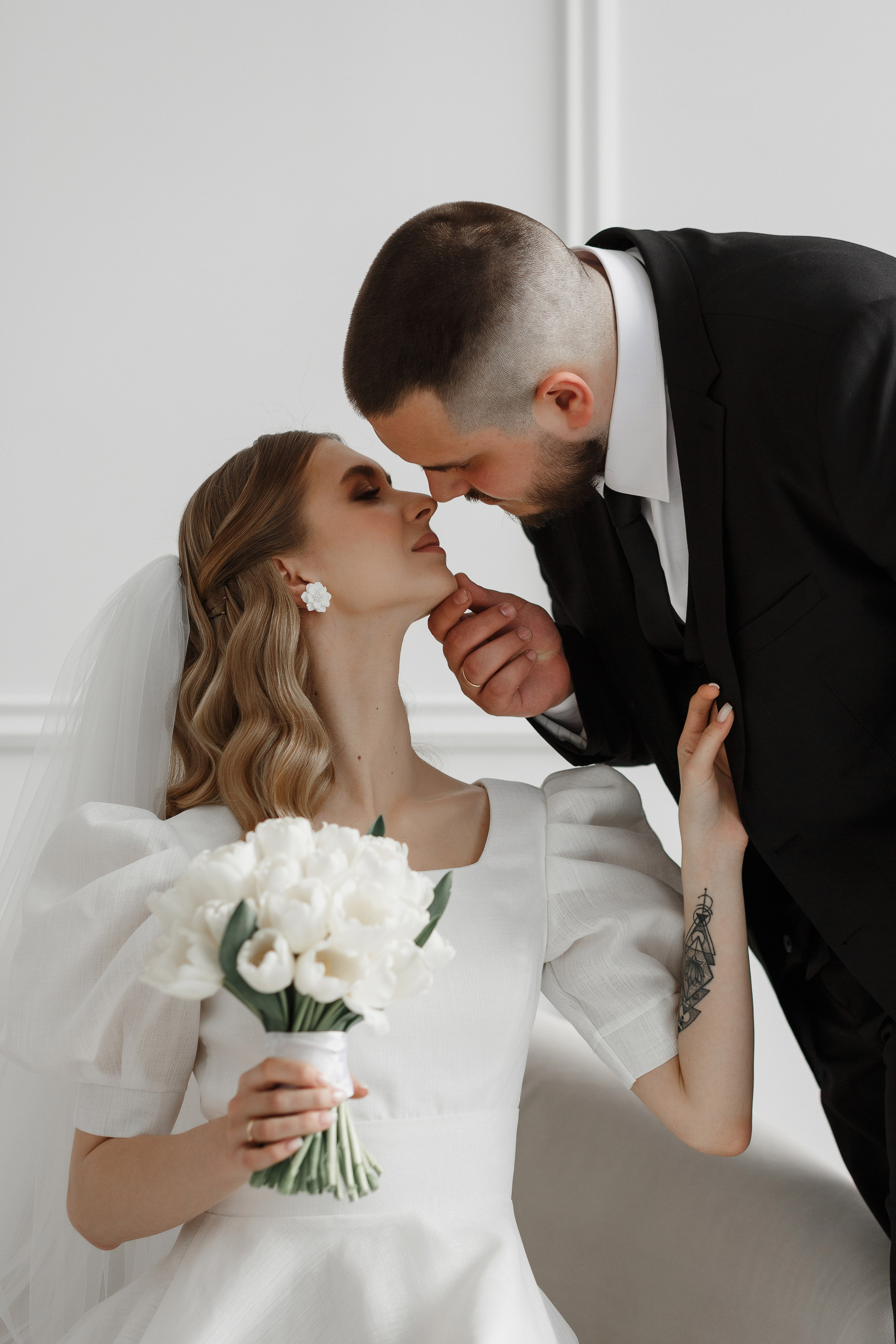 Свадебная фотосессия Саши и Насти в ресторане Чехов Сад, Таганрог. Свадебный и семейный фотограф в Таганроге Бакарюк Антон