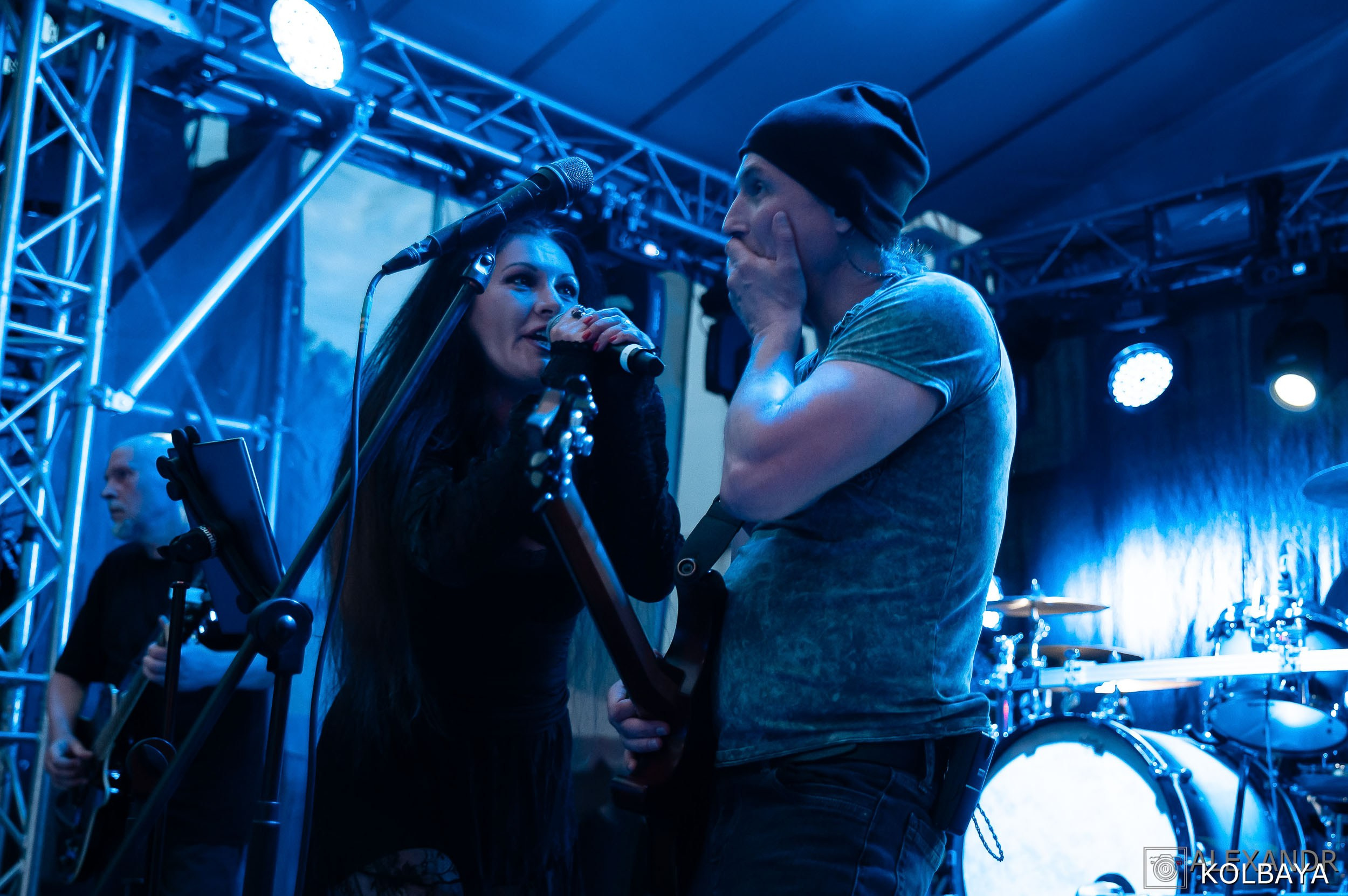 Фоторепортаж с мэшап концерта группы Черный Обелиск 4 июля 2024 года. Концертный и театральный репортажный фотограф в Москве Александр Колбая