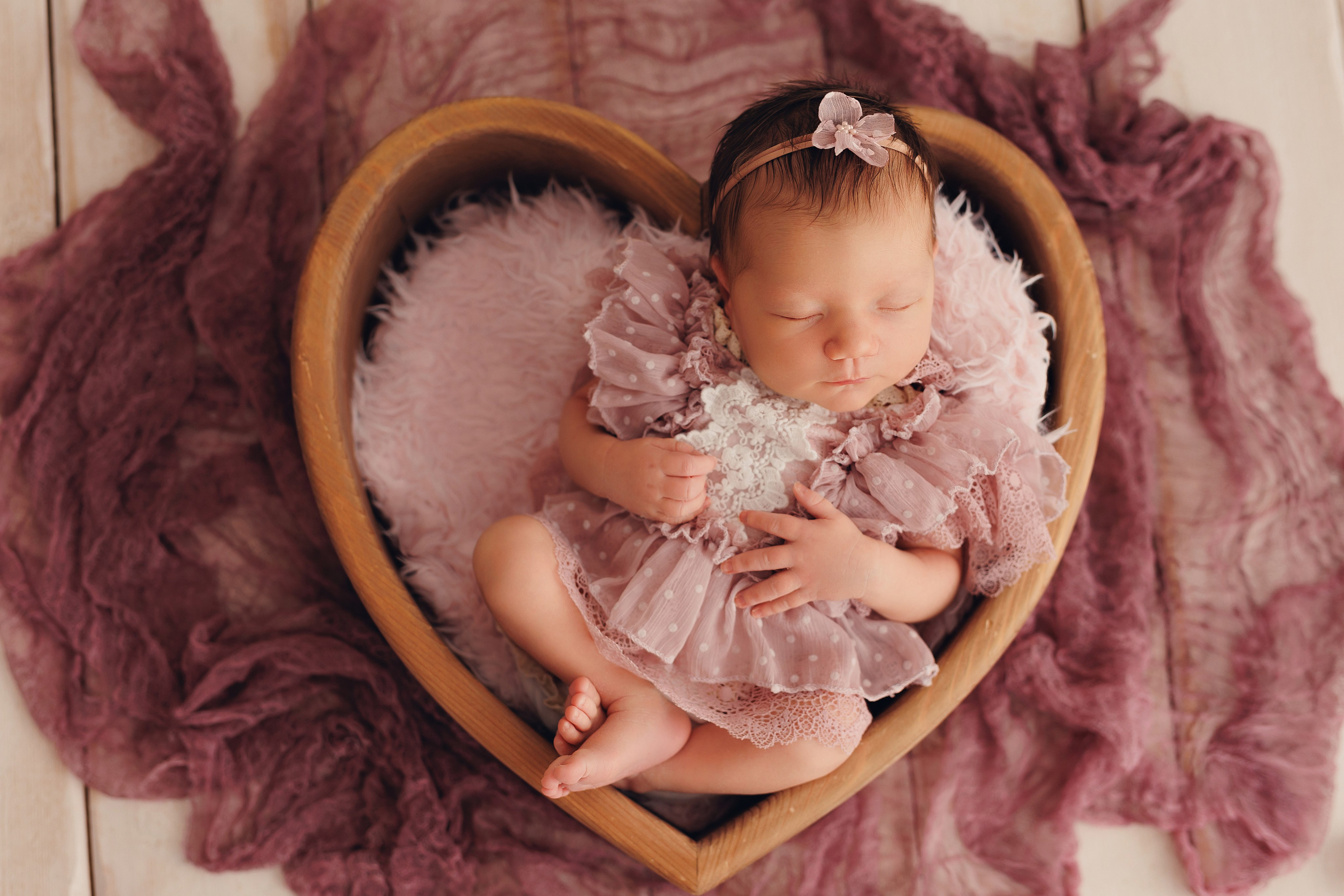 Новорожденные. Света. Профессиональная детская и семейная фотостудия в Краснодаре