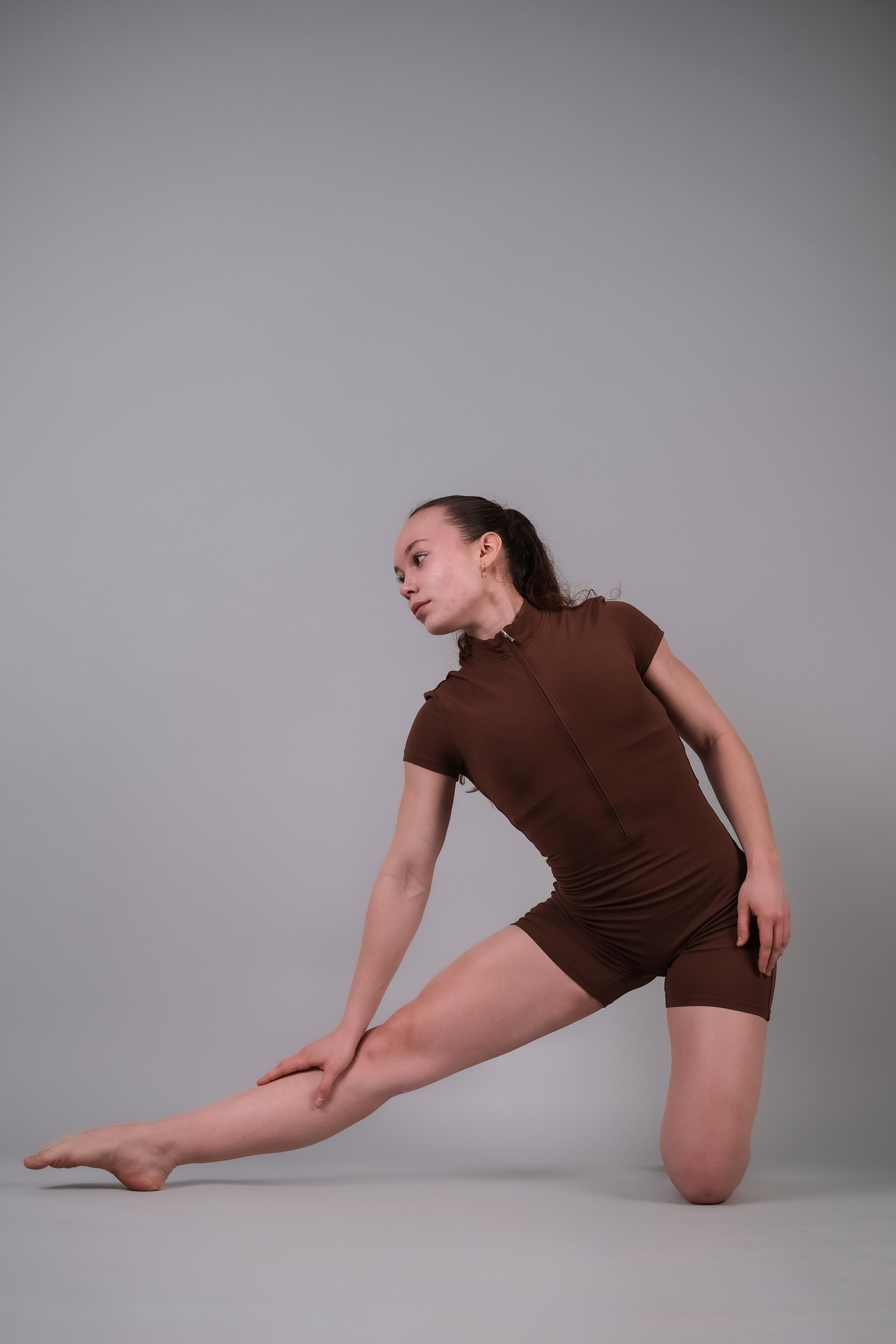 Фотосессия спортсменов на циклораме