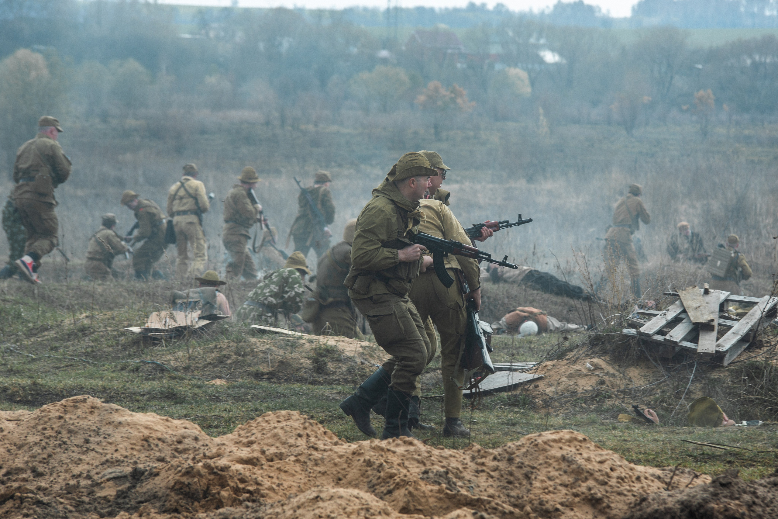 РЕКОНСТРУКЦИЯ БОЯ — АФГАН. Профессиональный фотограф в Мценске и Орловской области