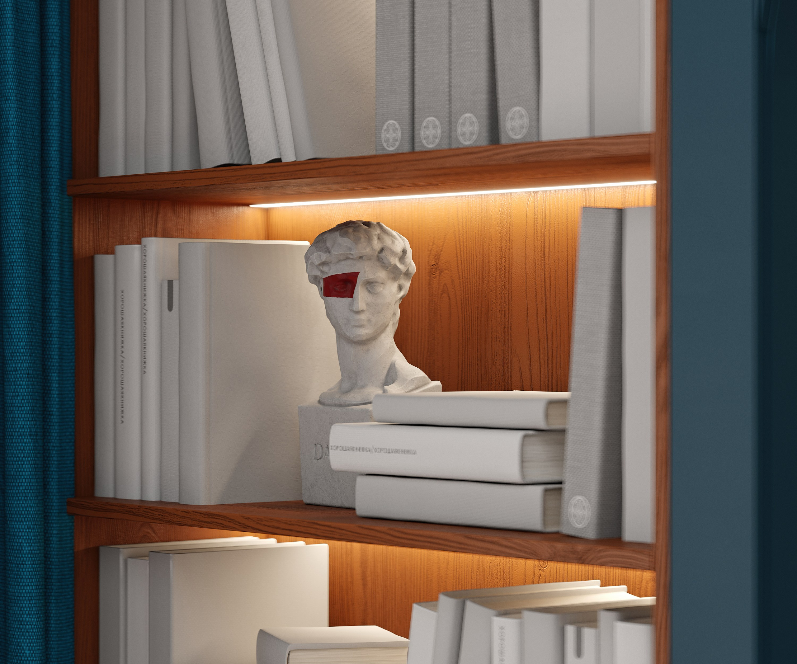 Квартира с морской тематикой | Дизайн Yuliya Shpeter. 3D визуализация интерьеров | avocado.render