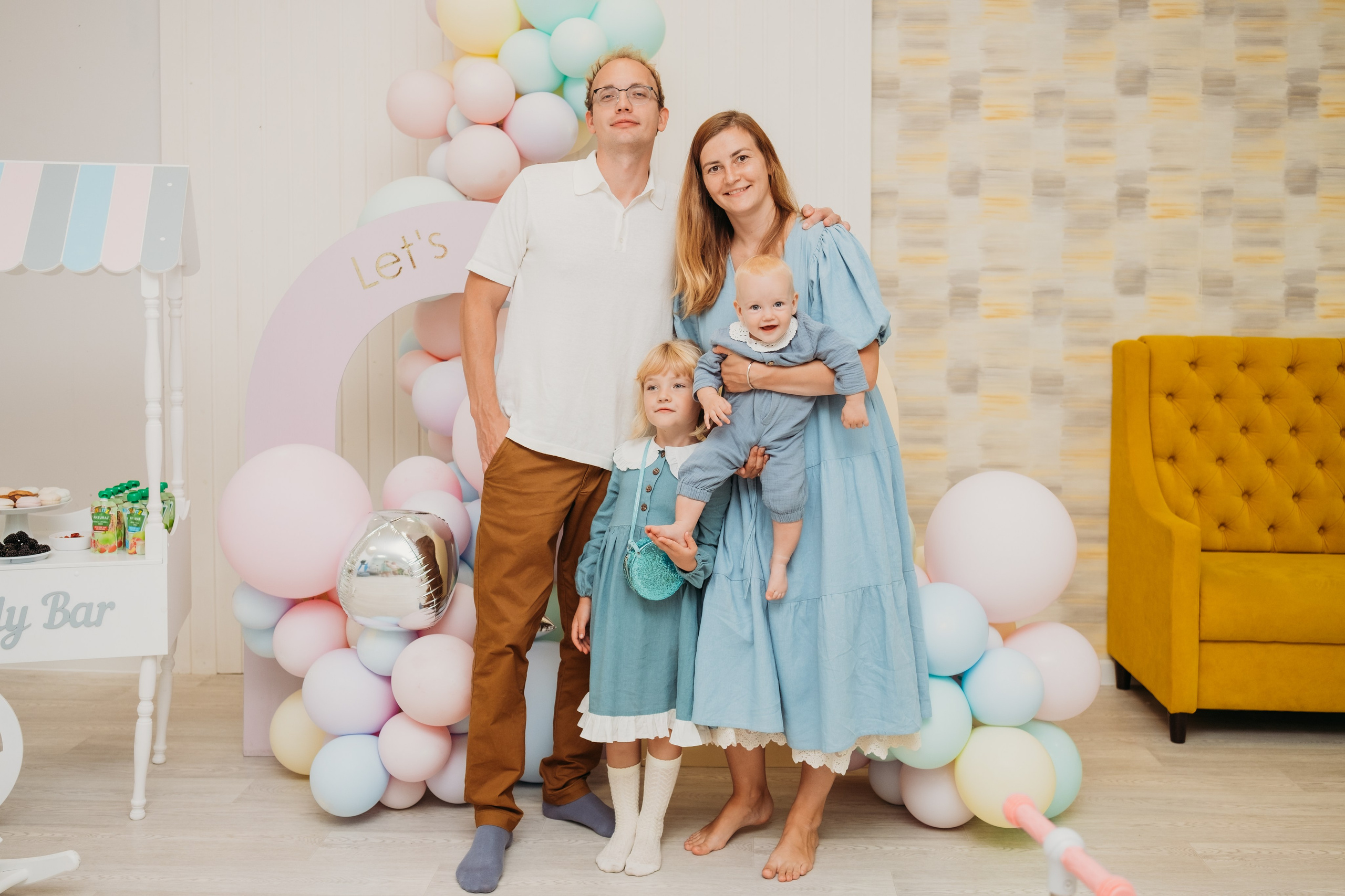 День Рождения Василисы. Семейный и детский фотограф в Санкт-Петербурге