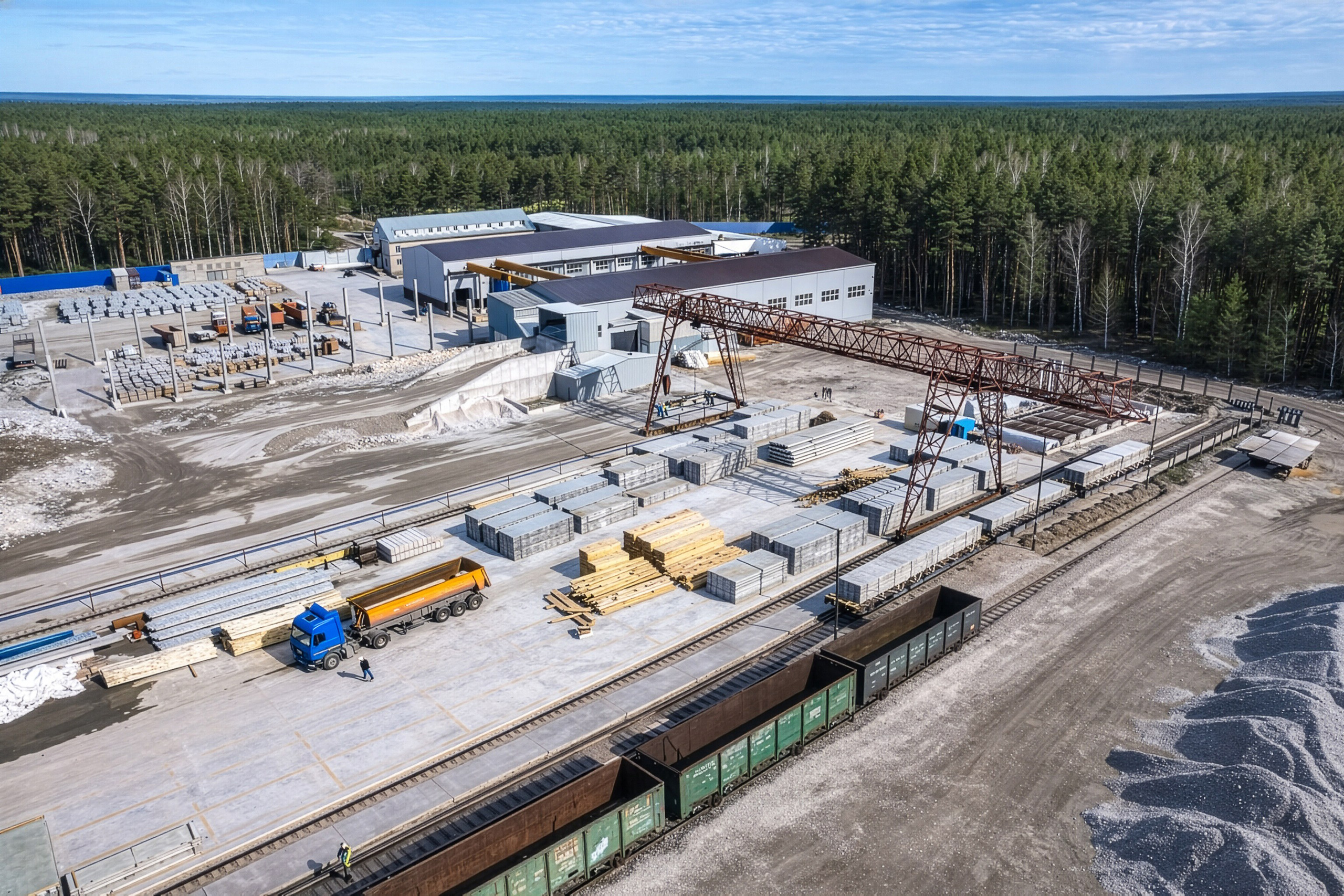 Аэросъемка промышленных объектов — Кейс ГК Стройтехно-Урал | Дмитрий Судаков. Фотограф Дмитрий Судаков — Свадебная и репортажная съемка в Екатеринбурге и Москве