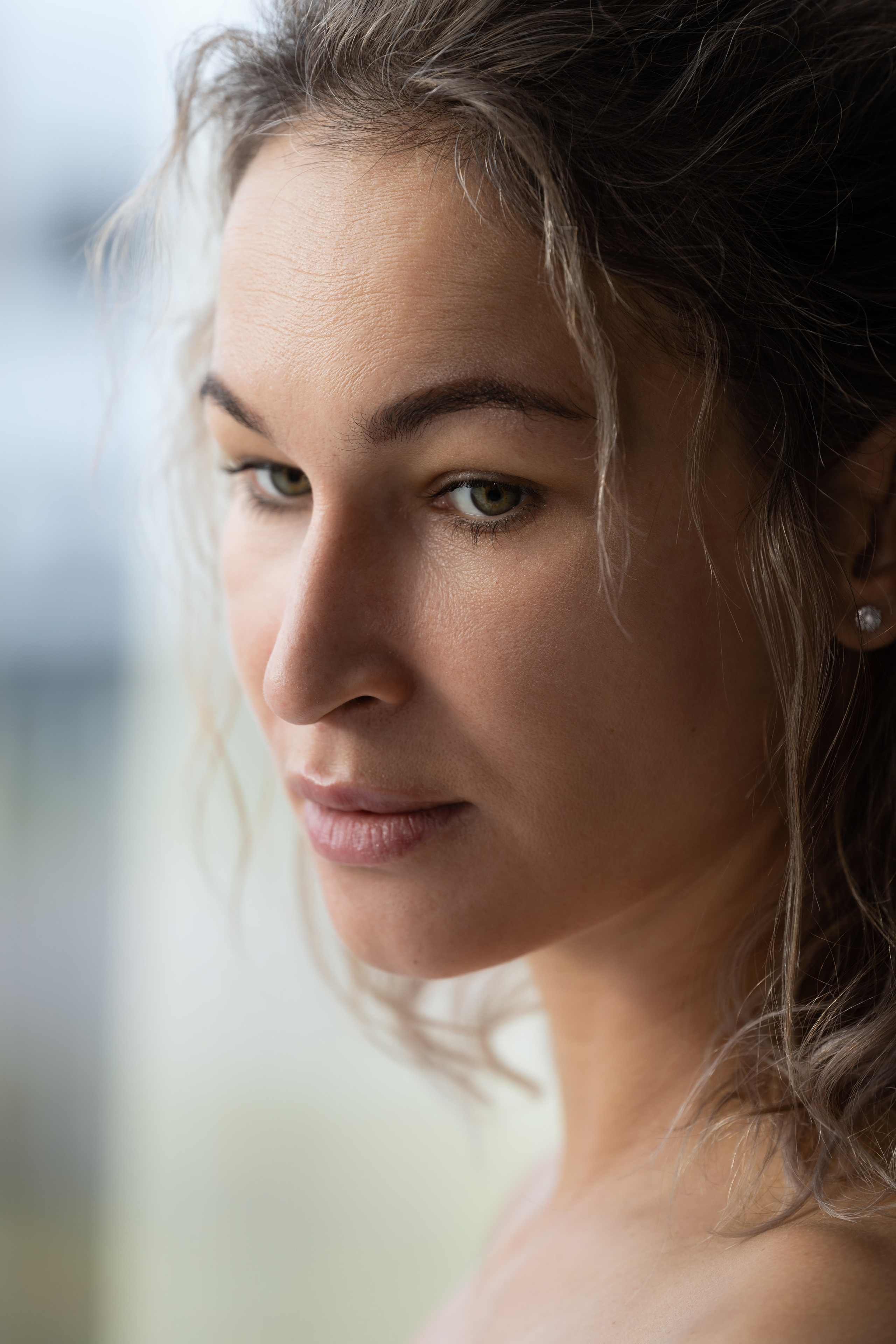 Фотосессия девушки в платье