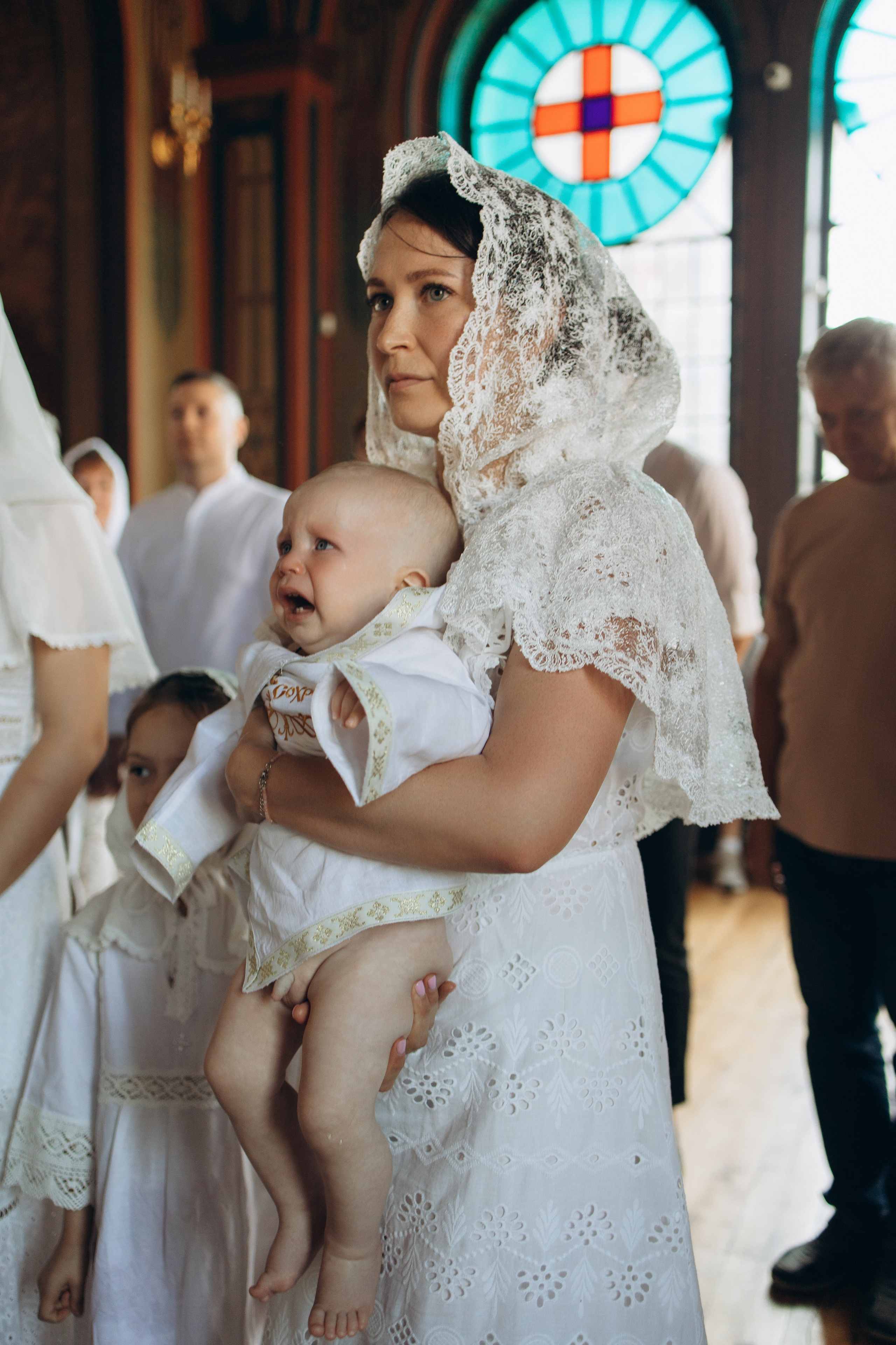 Двойное крещение Анны и Саши. Самый теплый фотограф в Краснодаре Рябоконь Ксения