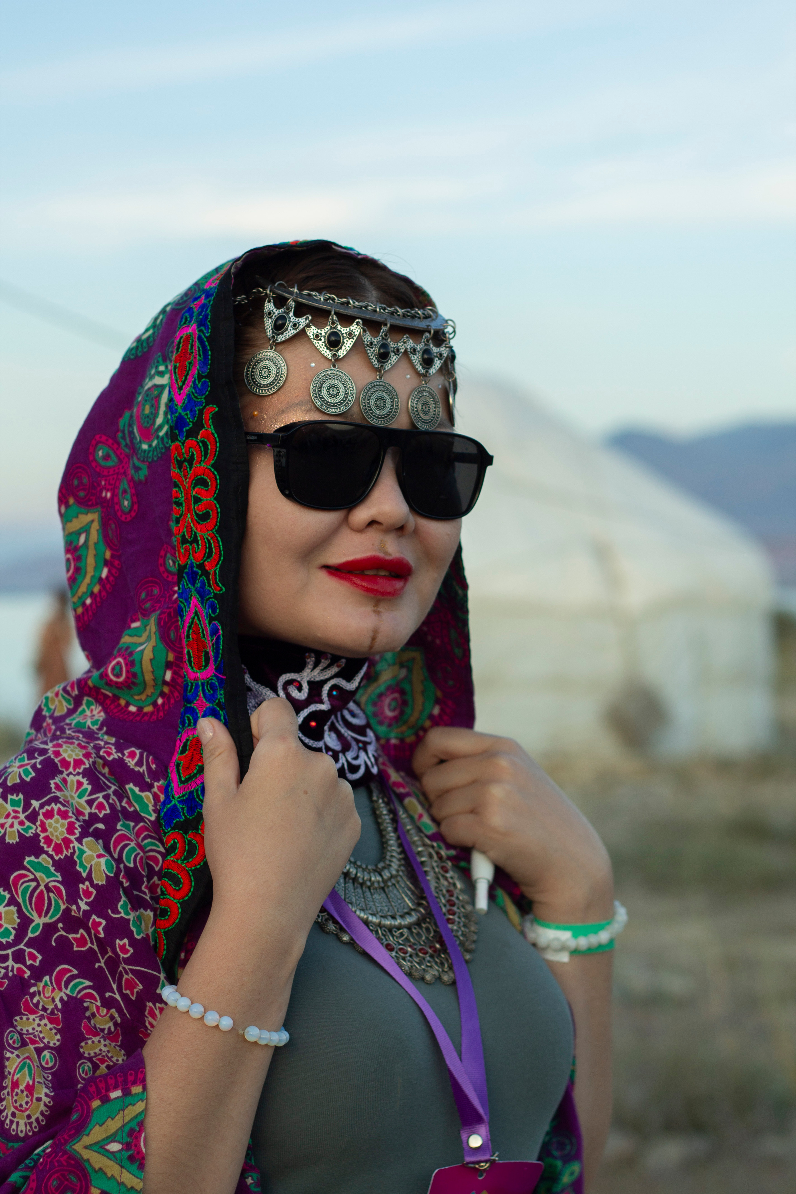 Образ инопланетной кочевницы на Көлфест