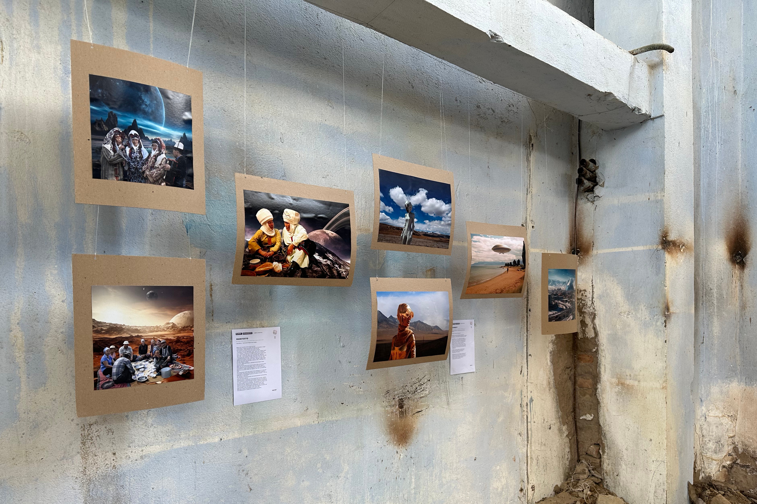 Выставка Галерея на Көлфест Анна Карамурзина