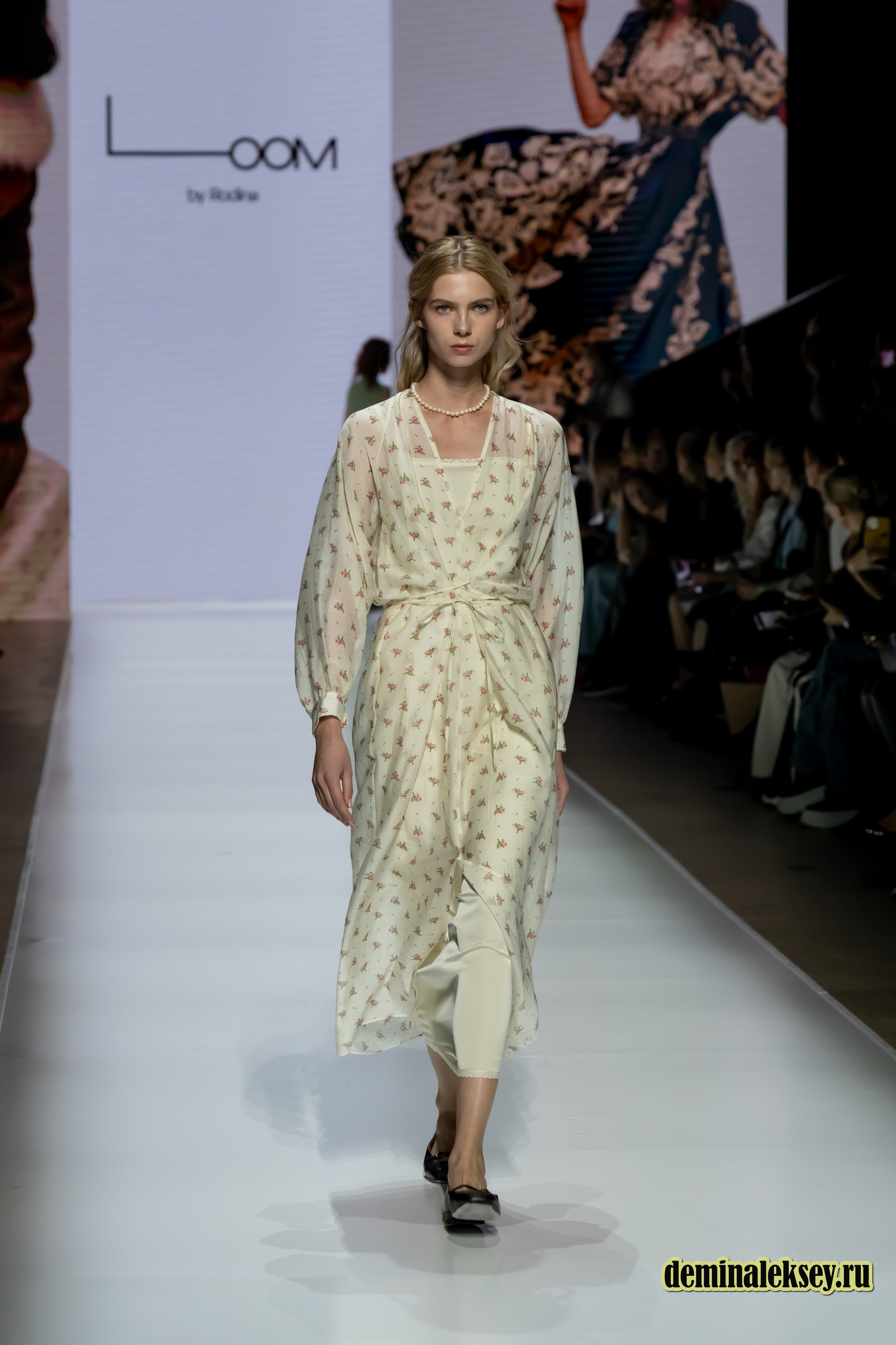 Московская неделя моды 2024 4 октября дизайнер Loom by Rodina. Репортажный, семейный и студийный фотограф в Москве Демин Алексей