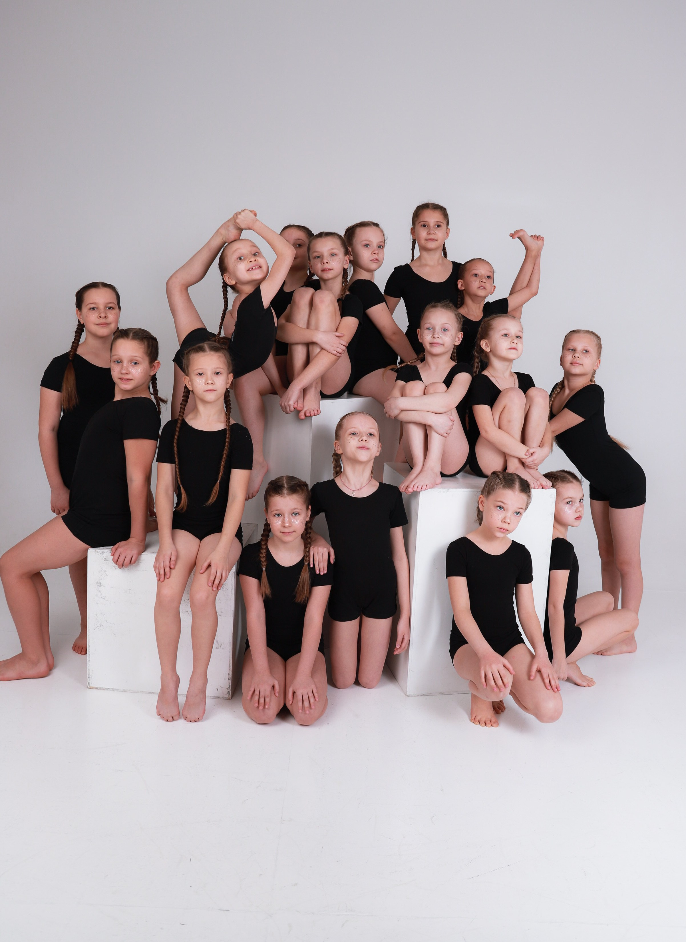 Сьемка на циклорамме. Фотограф Юлия Мальцева