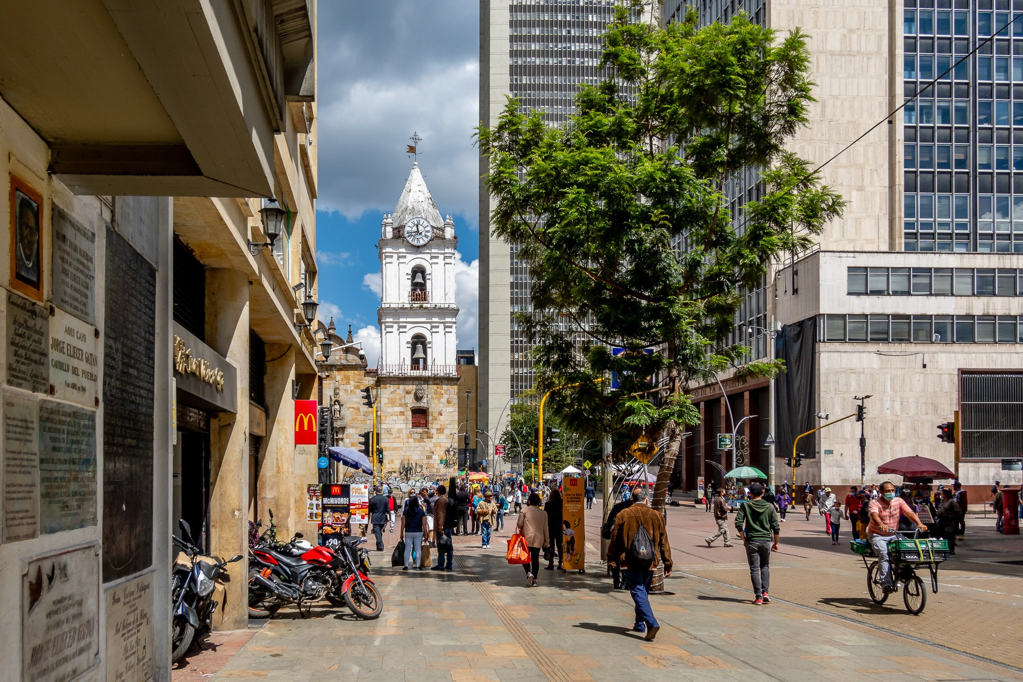 Богота, столица Колумбии. Bogotá, the capital of Colombia. Фотограф Алексей Скоробогатько