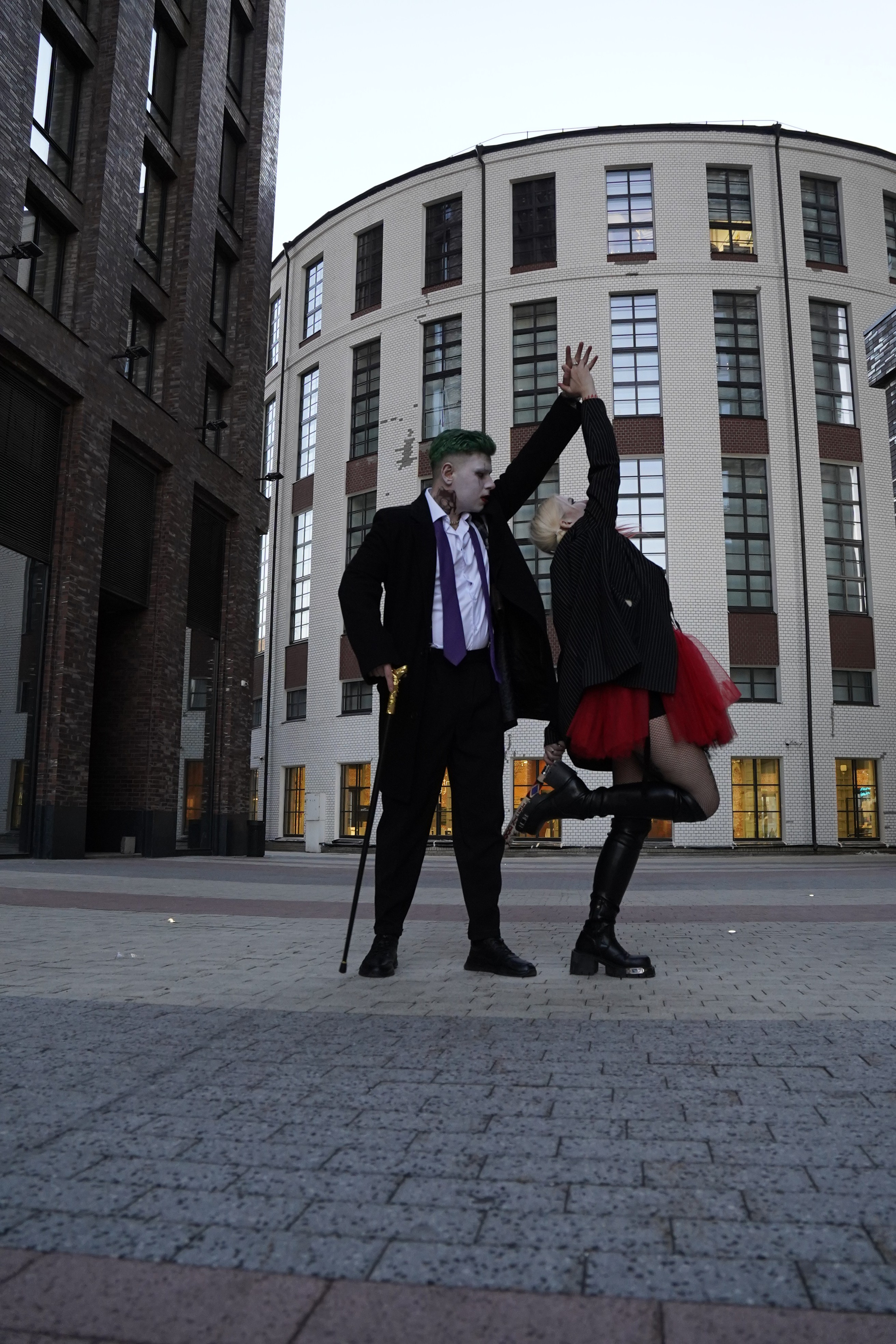 Харли и Джокер. Фотограф и видеограф Елена Суетенкова, Создание ярких воспоминаний о важных событиях. Москва, Россия, Мир