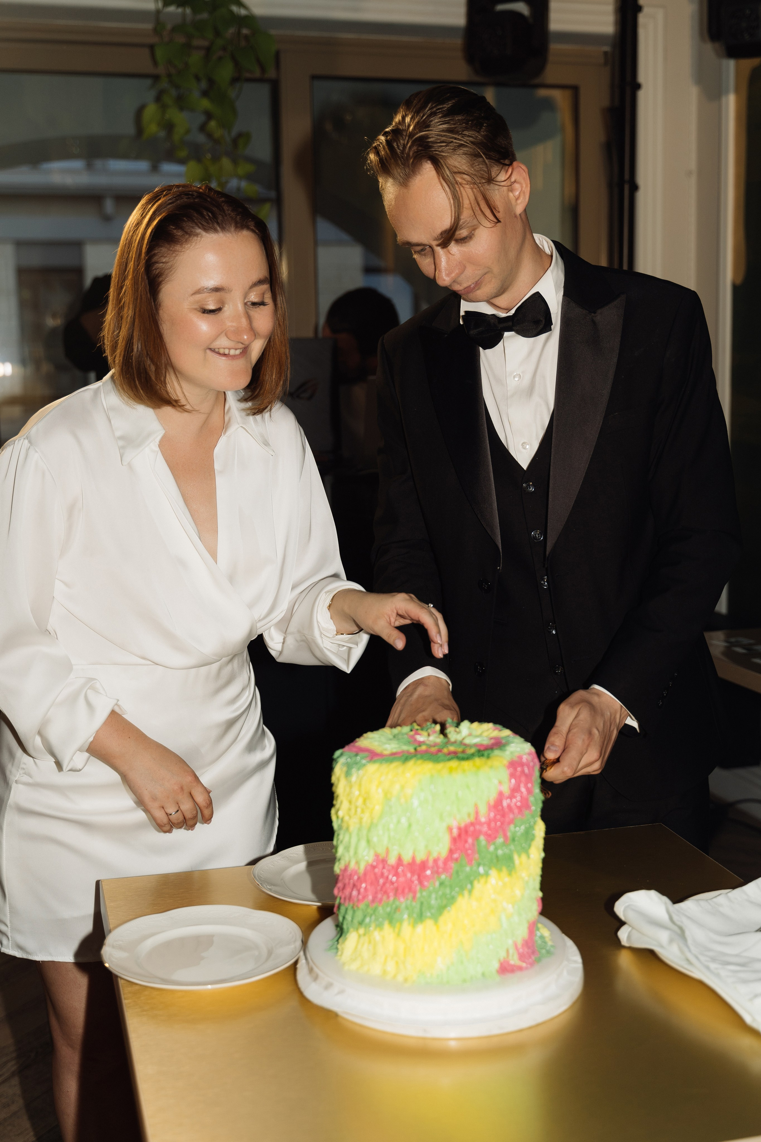 Свадьба на крыше Петербурга. Свадебный фотограф организатор в Санкт-Петербурге Ассоль Опарина