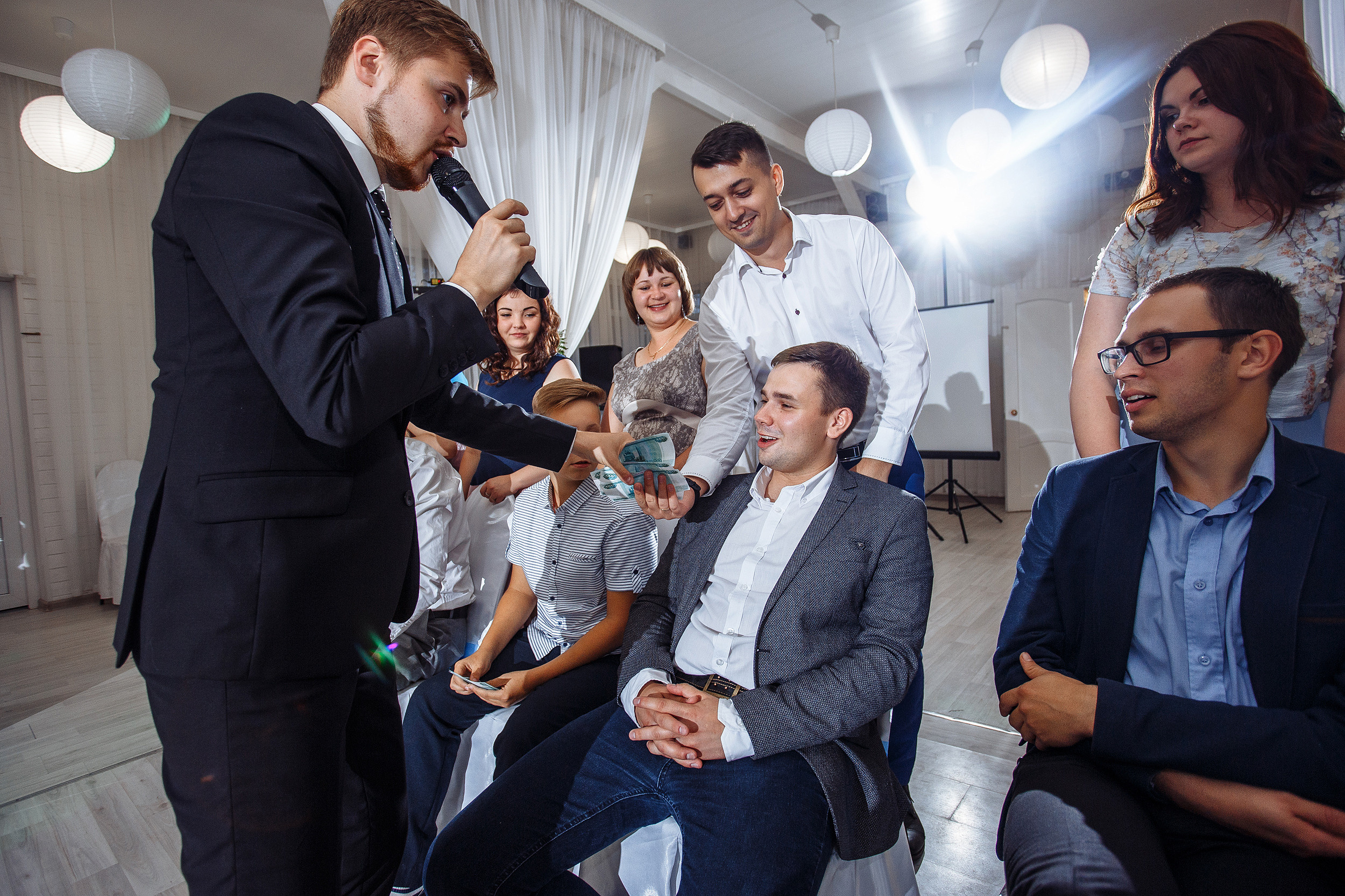 Эмоции гостей. Илья Сергеев - Ведущий мероприятий Тверь, Москва, Россия