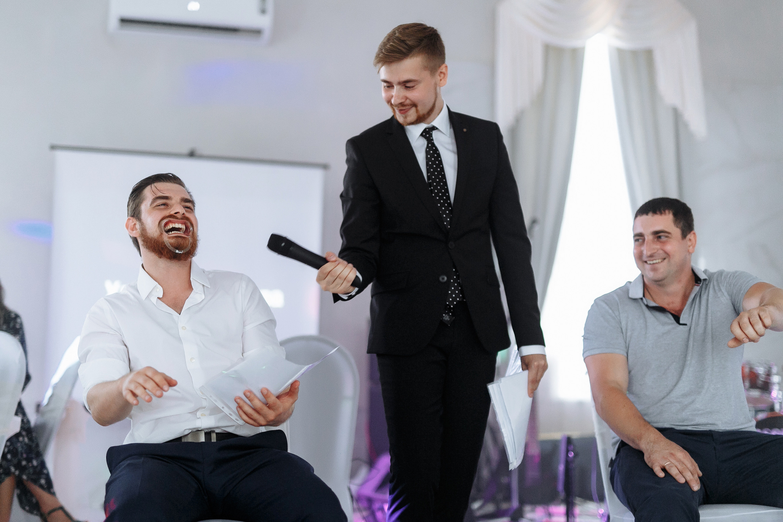 Эмоции гостей. Илья Сергеев - Ведущий мероприятий Тверь, Москва, Россия