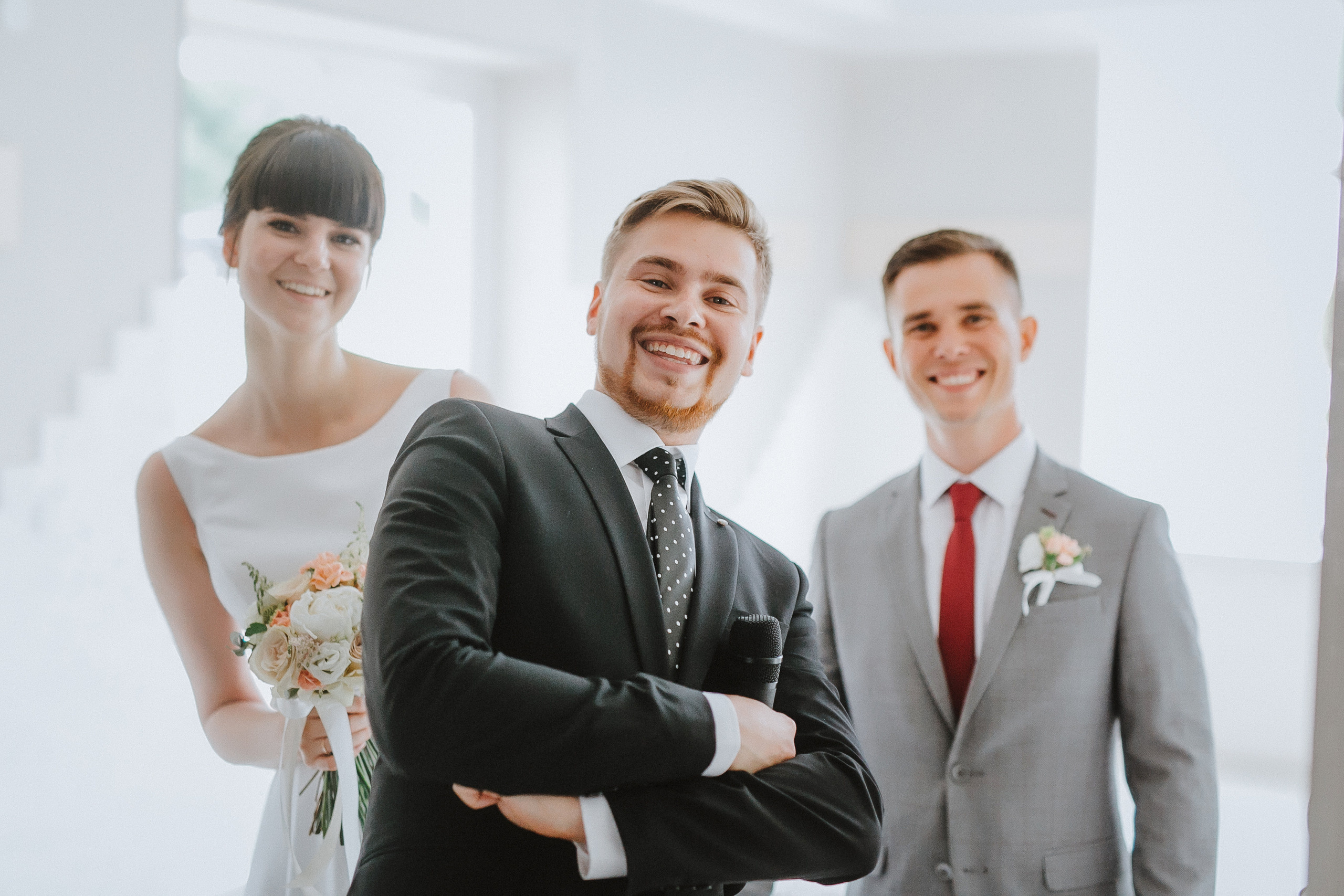 Фото с молодоженами. Илья Сергеев - Ведущий мероприятий Тверь, Москва, Россия