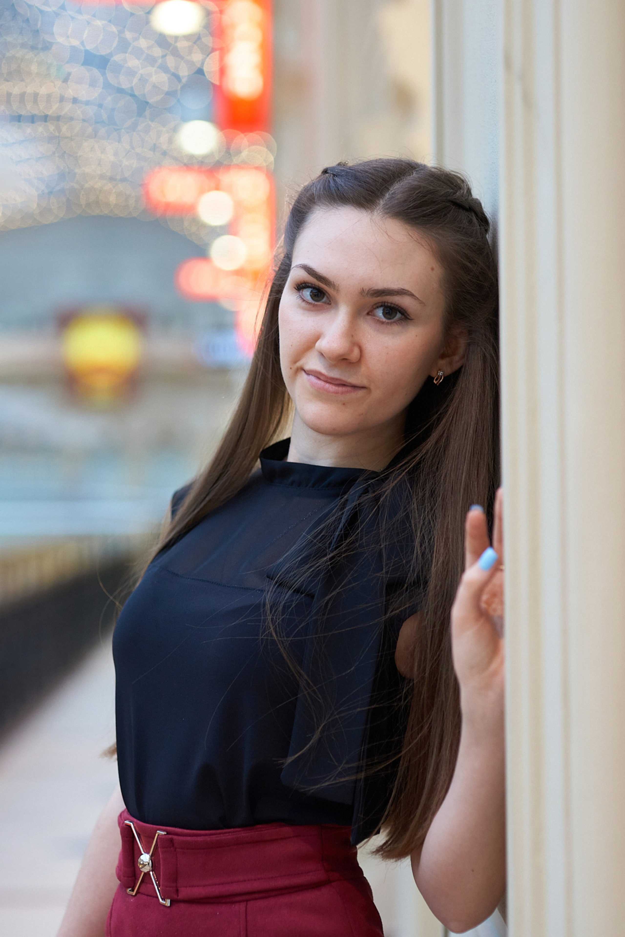 Портретная фотография в ГУМе, Москва