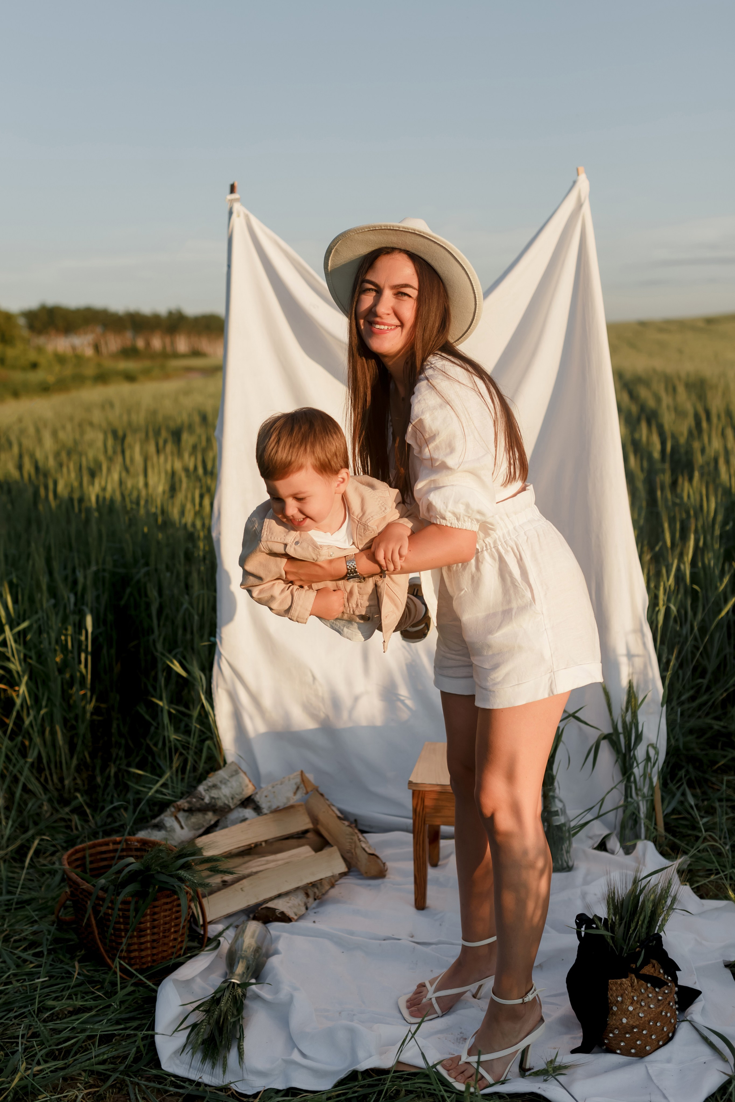 Марина и Паша. Семейный фотограф • Домашние съемки в Нижнем Новгороде