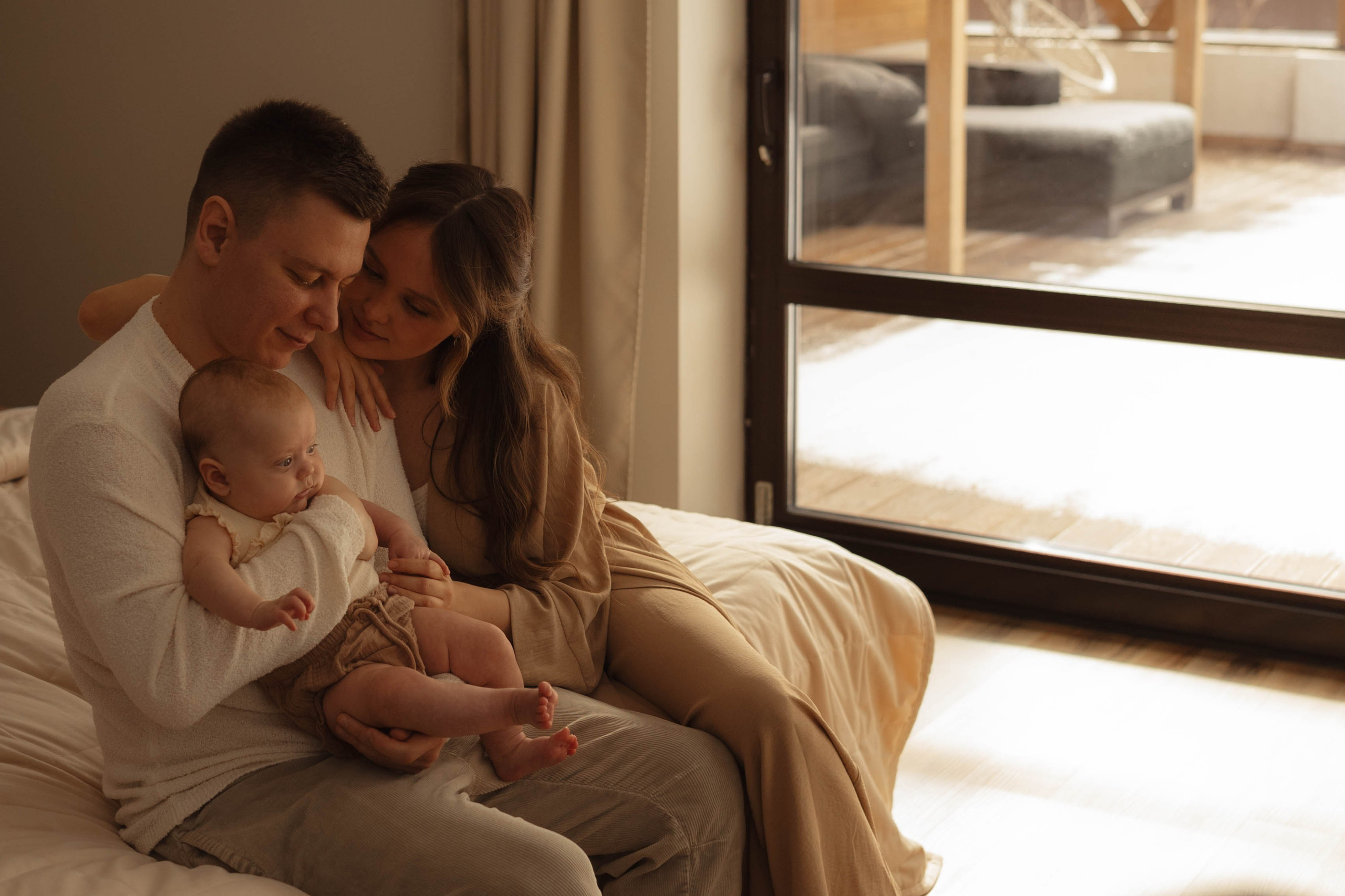 Анна, Кирилл и Кира. Фотограф в Новосибирске Диана Ильиных