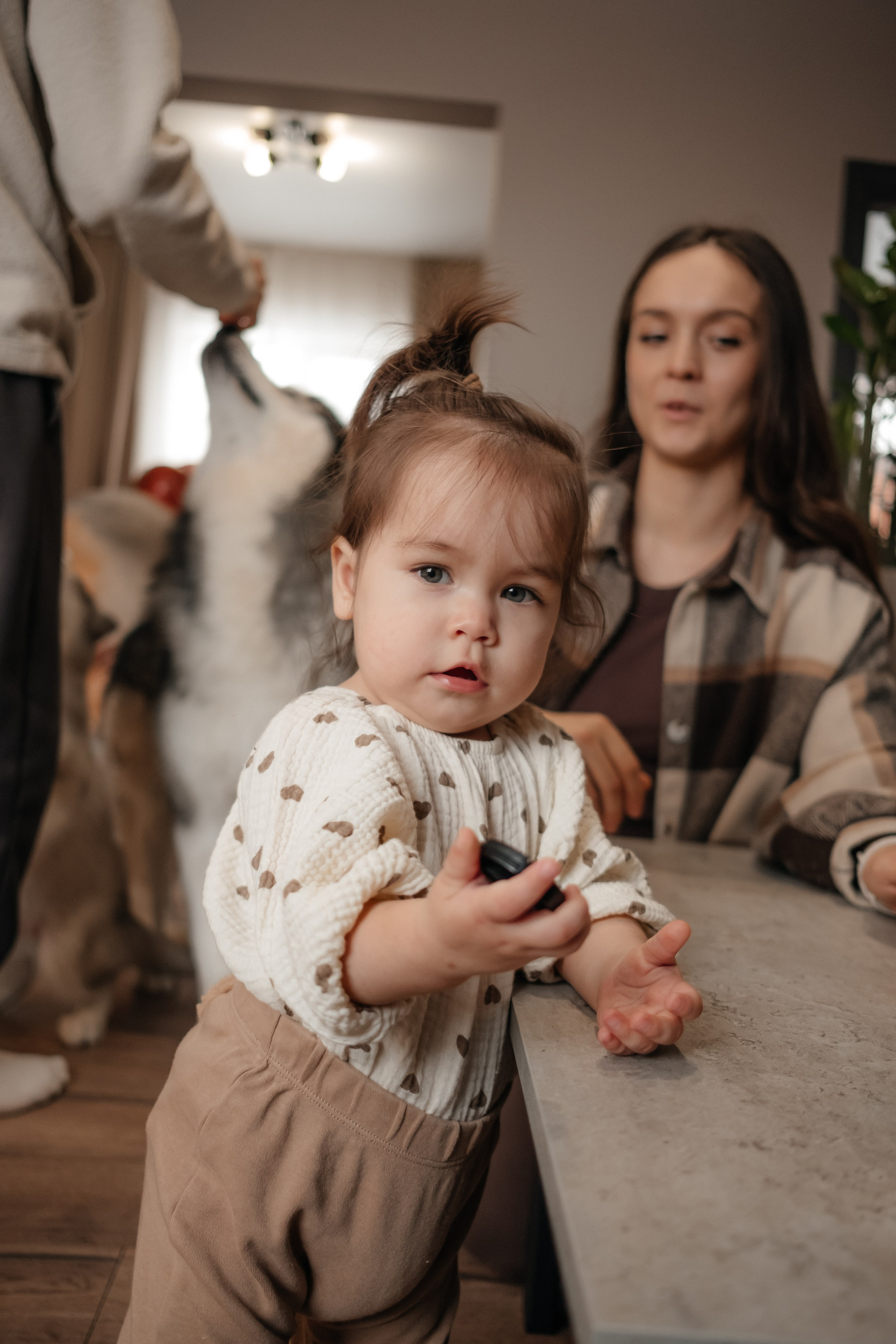 Катя, Саша и Еся | домашняя съемка. Фотограф в Новосибирске Диана Ильиных