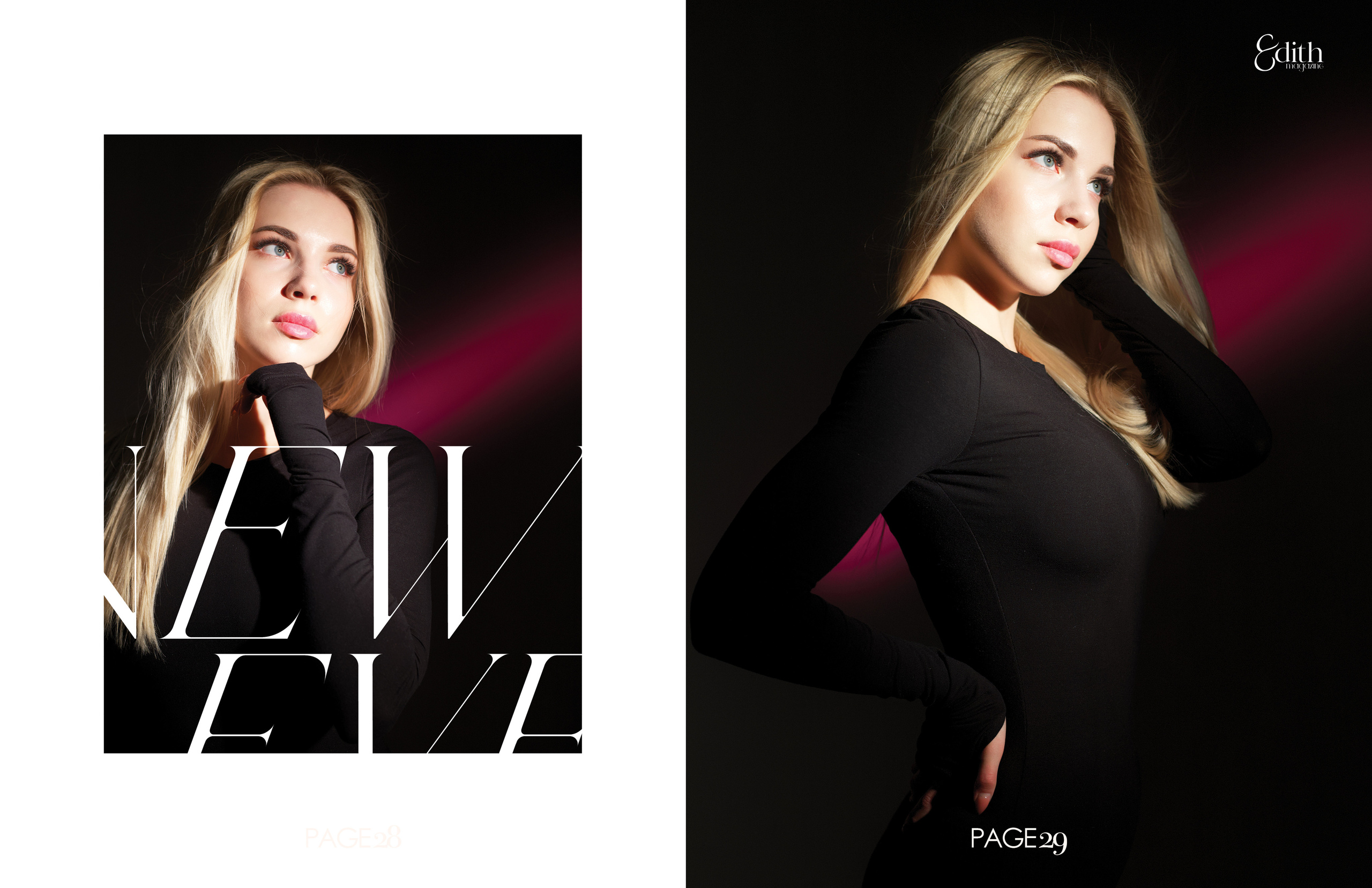 Edith Magazine. Портретный фотограф в Москве Алексей Соловьёв