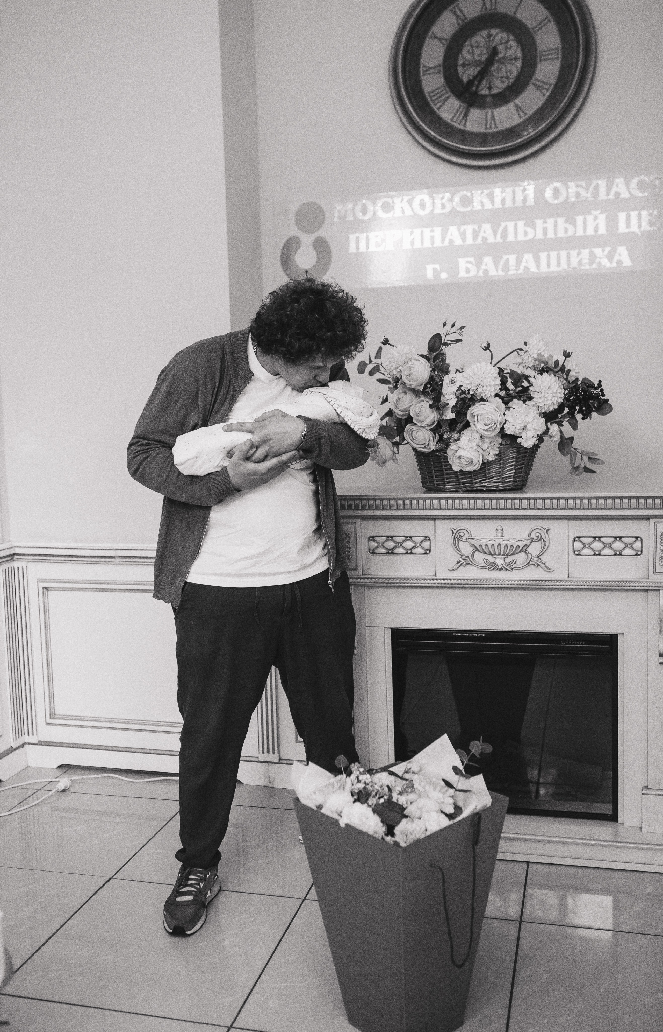 Выписка из роддома. Семейный и детский фотограф в Москве Антонина Смирнова