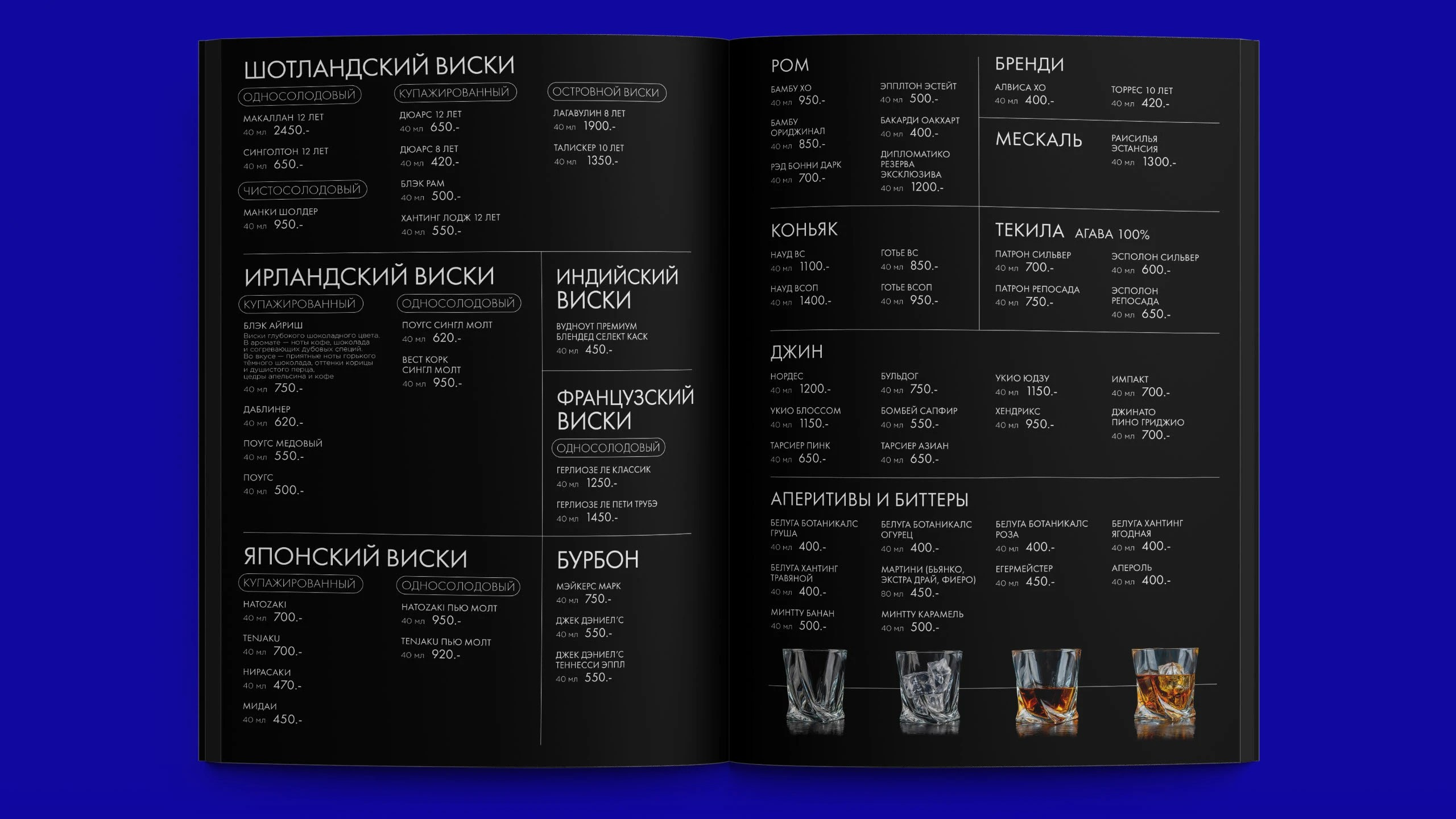 Дизайн меню 1st Gallery lounge (1). FOODCASE — дизайн, айдентика, фото и видео для ресторанов и food-брендов