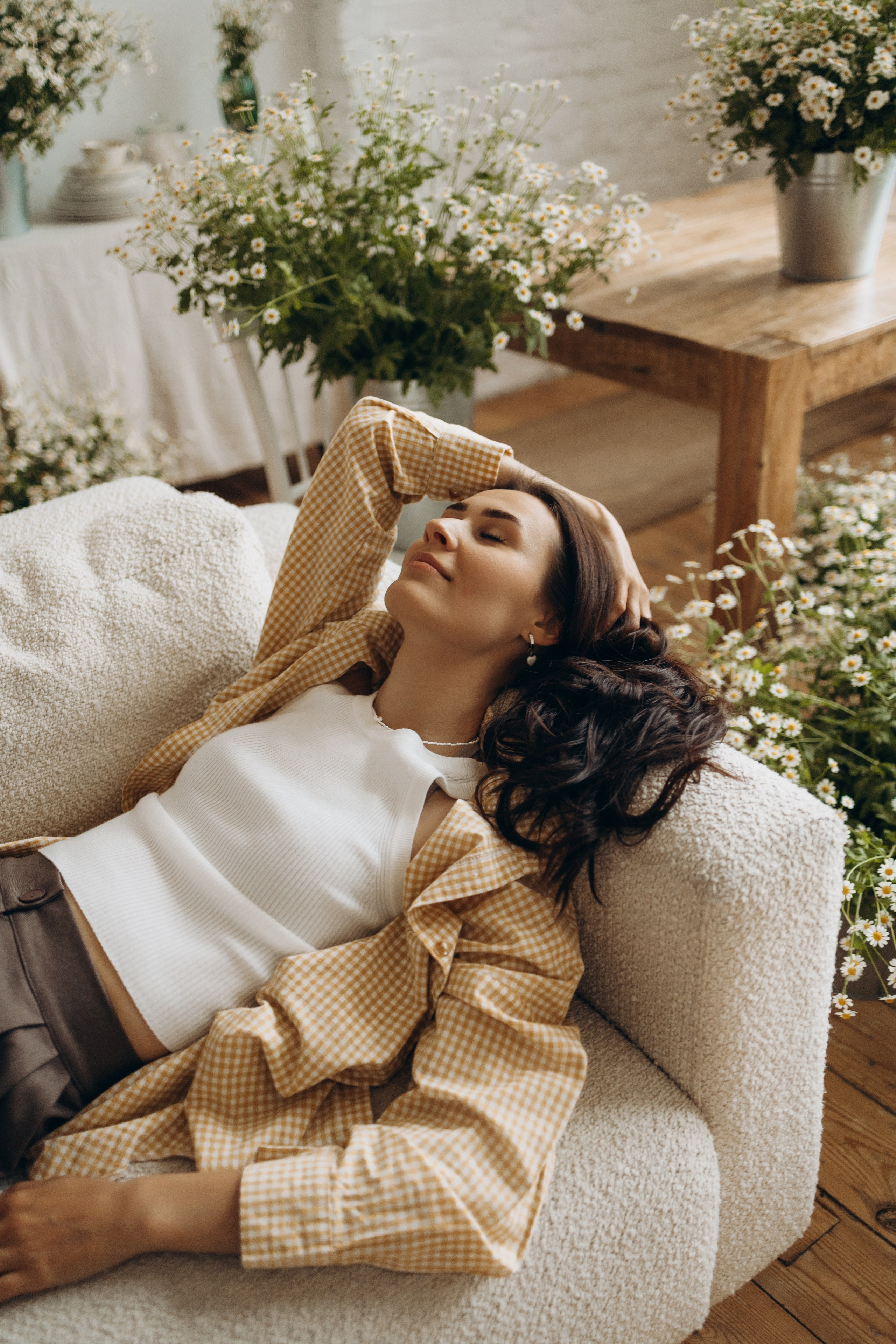 Вика ромашки. Самый теплый фотограф в Краснодаре Рябоконь Ксения