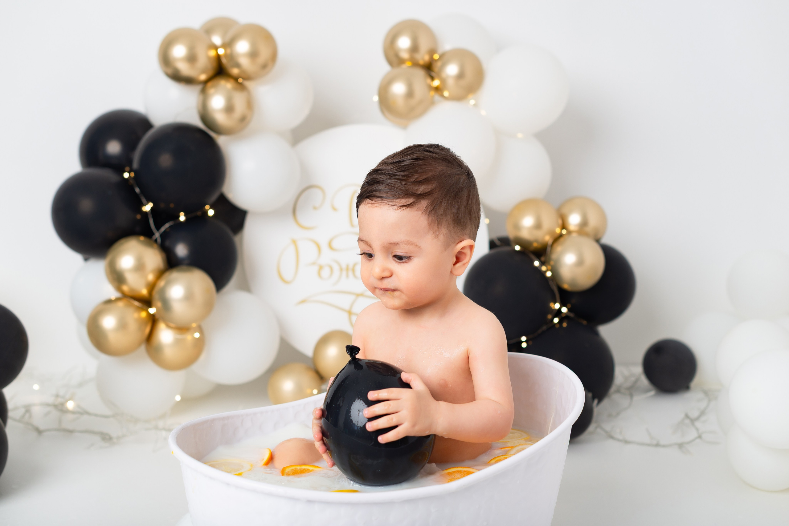 Годик пакет «Премиум». Детская фотостудия «Мандаринка» | Детский фотограф Краснодар