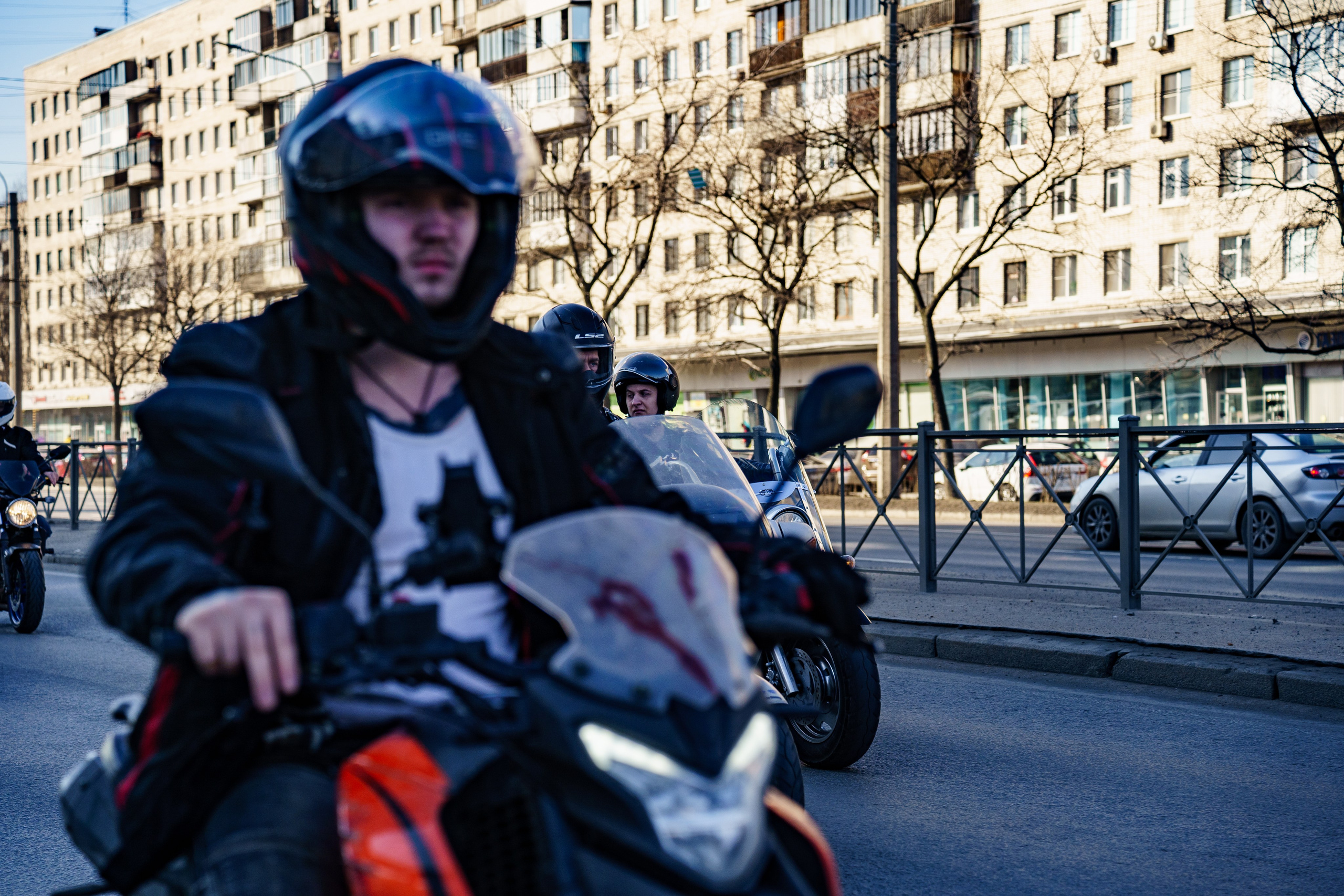 Прохват мотоклуба Norman Riders ч.1. Концертный и репортажный фотограф в Санкт-Петербурге Слава Пахомов