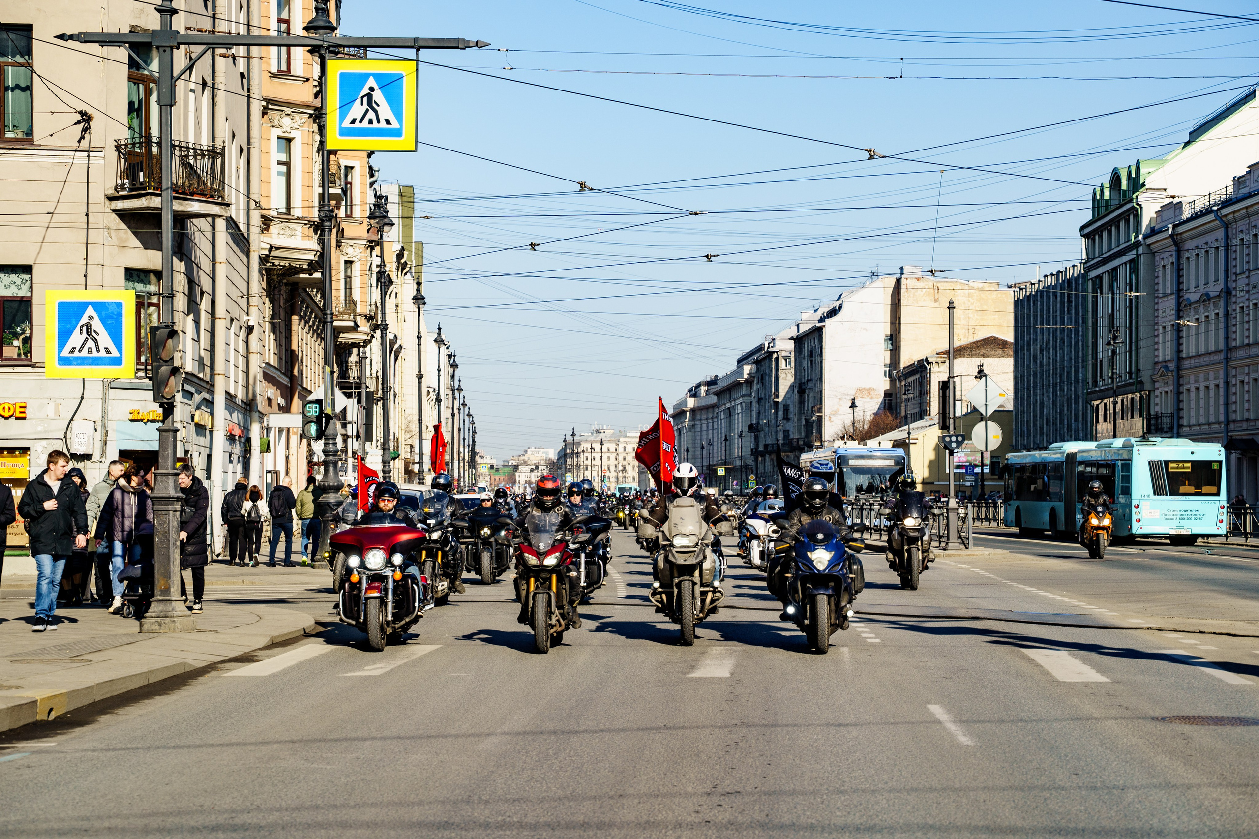 Прохват мотоклуба Norman Riders ч.1. Концертный и репортажный фотограф в Санкт-Петербурге Слава Пахомов