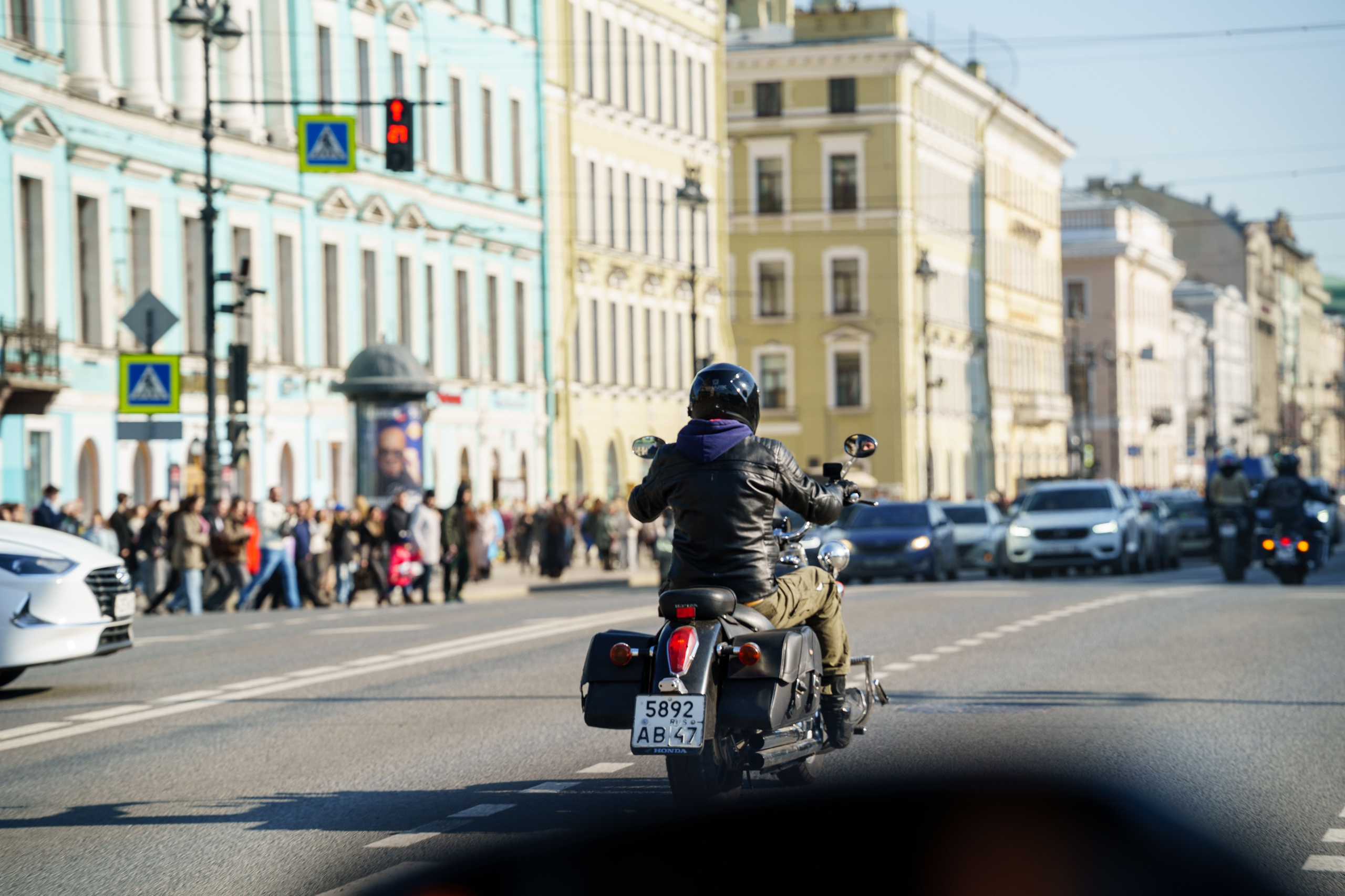 Прохват мотоклуба Norman Riders ч.1. Концертный и репортажный фотограф в Санкт-Петербурге Слава Пахомов