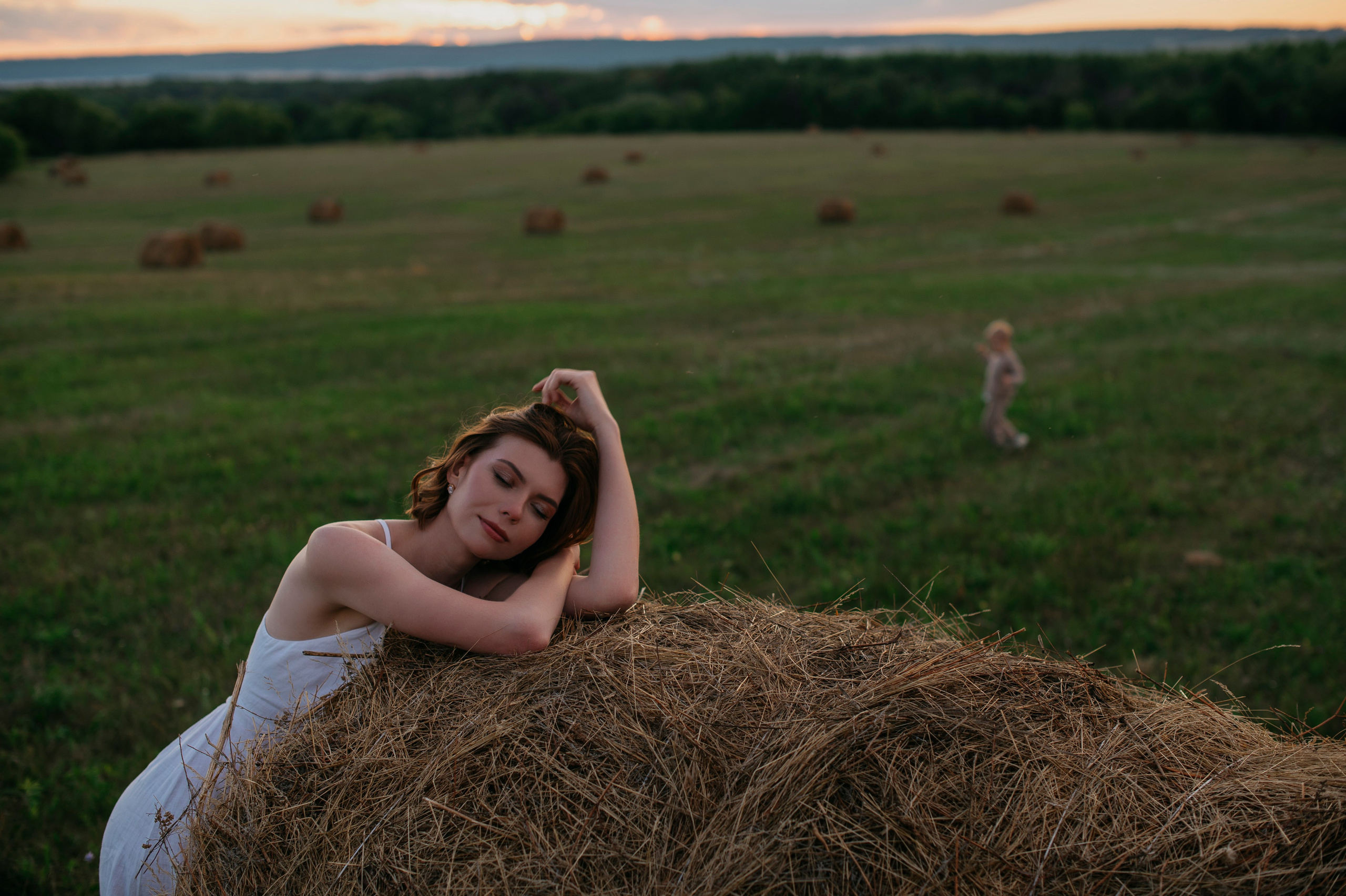 Семейная прогулка на закте. Фотограф Дарья Семина