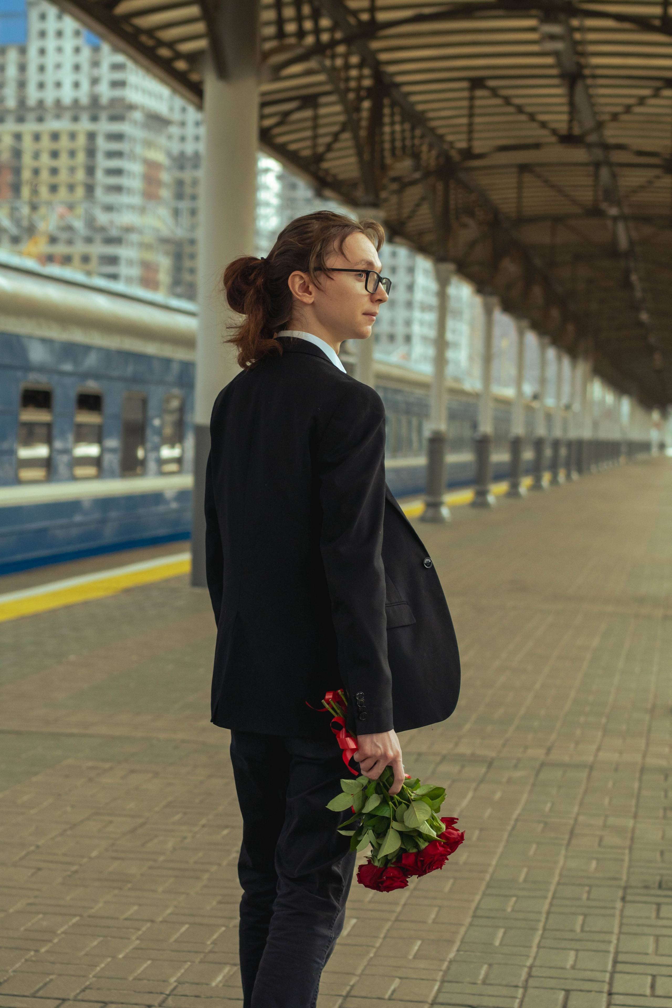 Мужская фотосъемка в городе