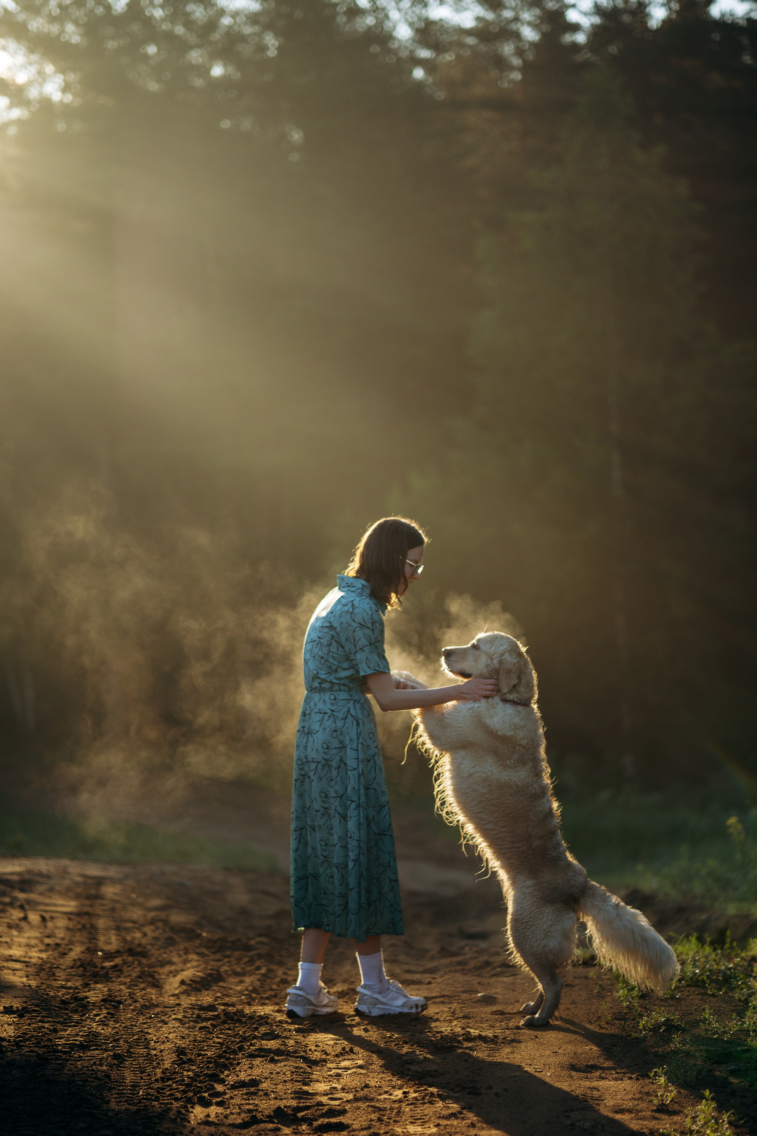 Юля и Руби. Фотограф — Анималист | Санкт-Петербург