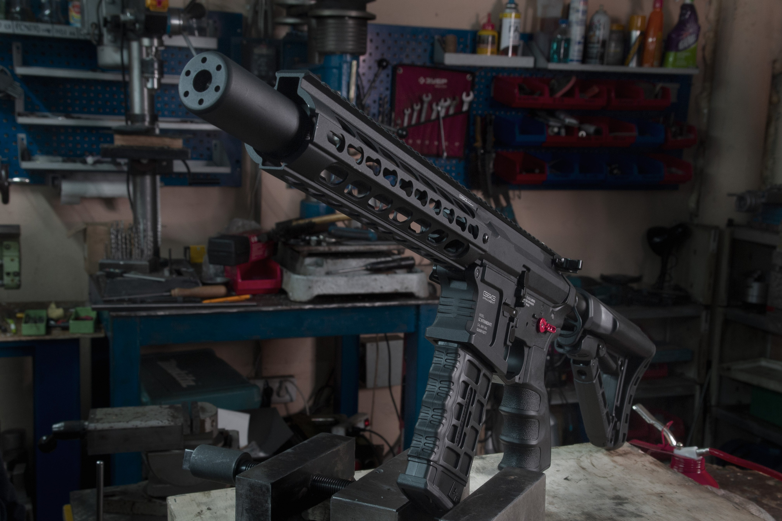 ремонт и тюнинг страйкбольных приводов М серии