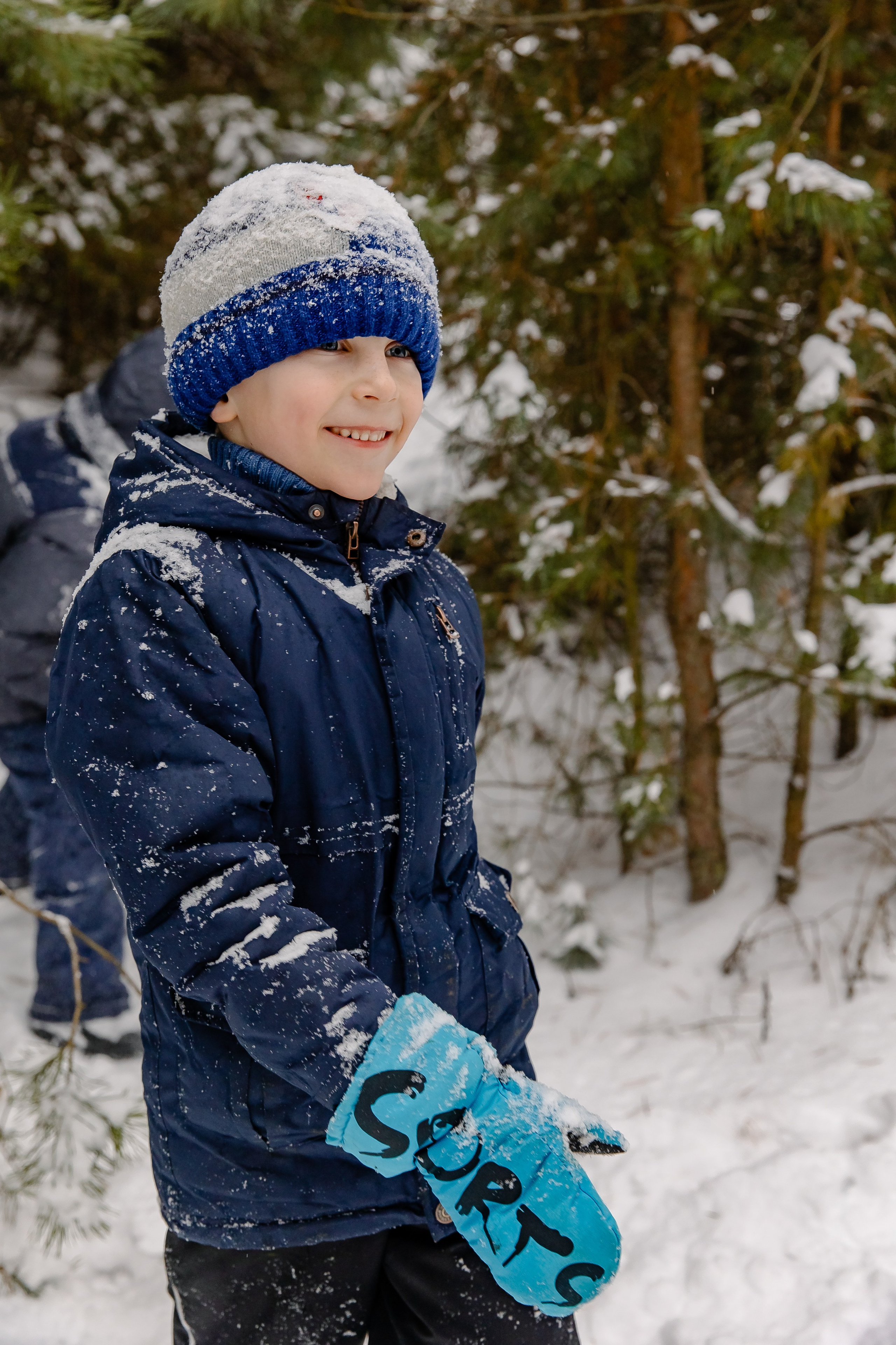 Прогулка в лесу. Свадебный и семейный фотограф в Рязани Саша Крутых