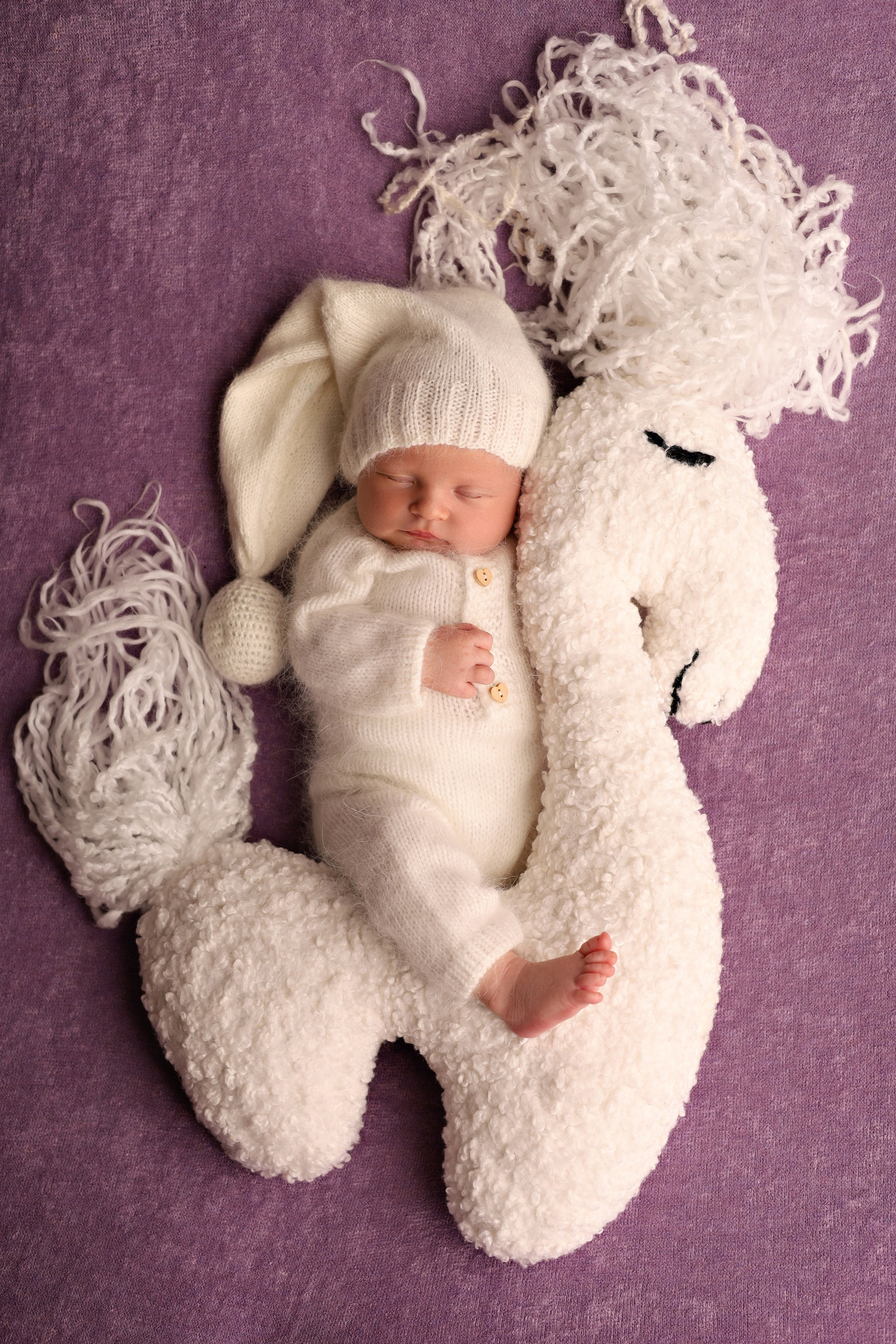 Ньюборн съемка Агаты. Детский фотограф новорожденных в Москве и Московской области Анна