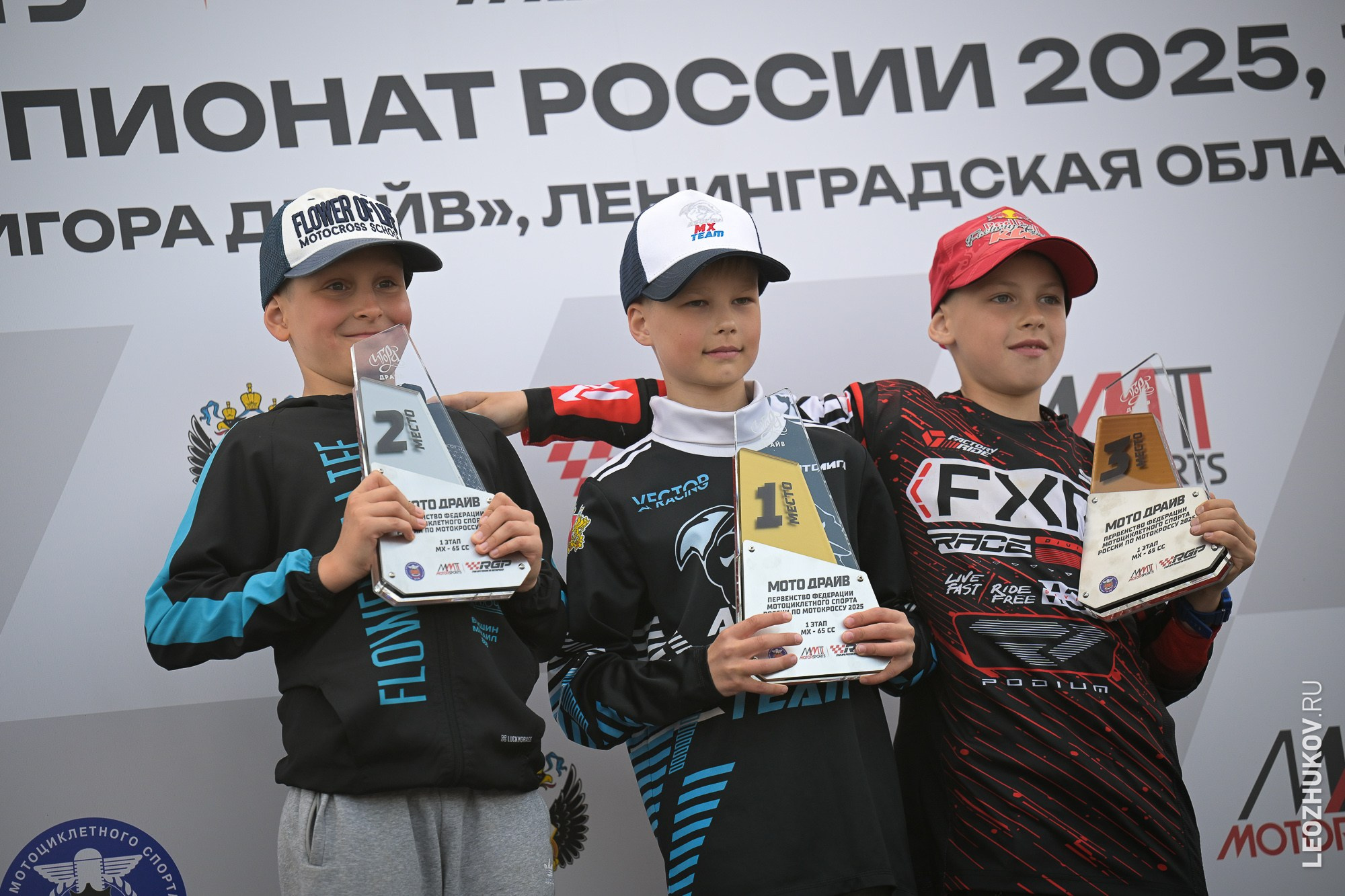 1 round of ММТ RGP russian motocross championships. Sports photographer Leonid Zhukov