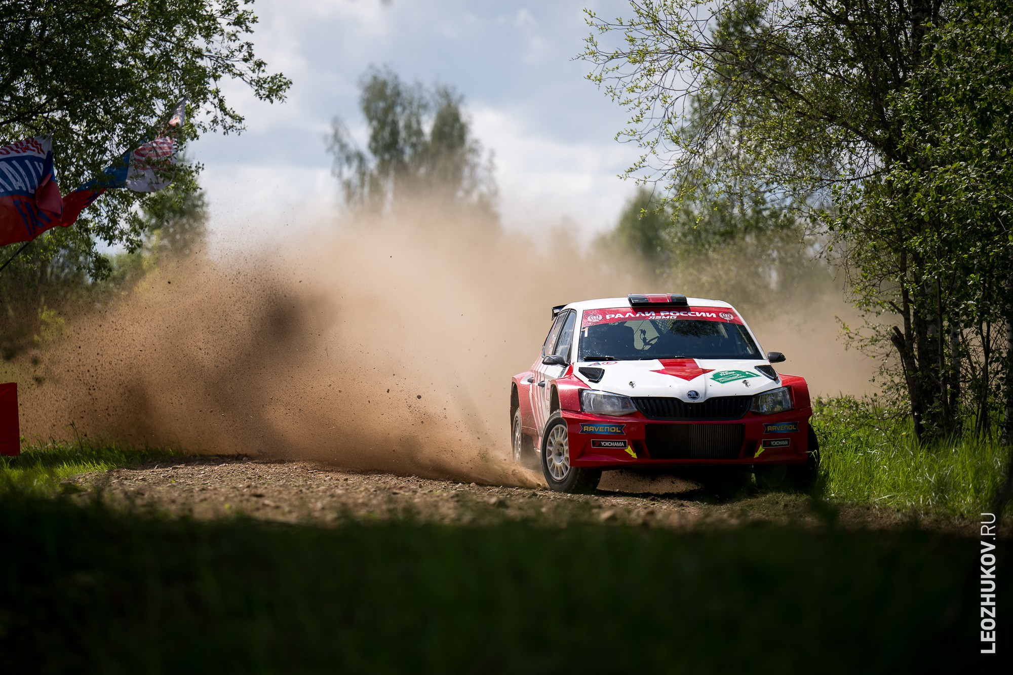 Rally Pushkinskie gory 2025. Sports photographer Leonid Zhukov